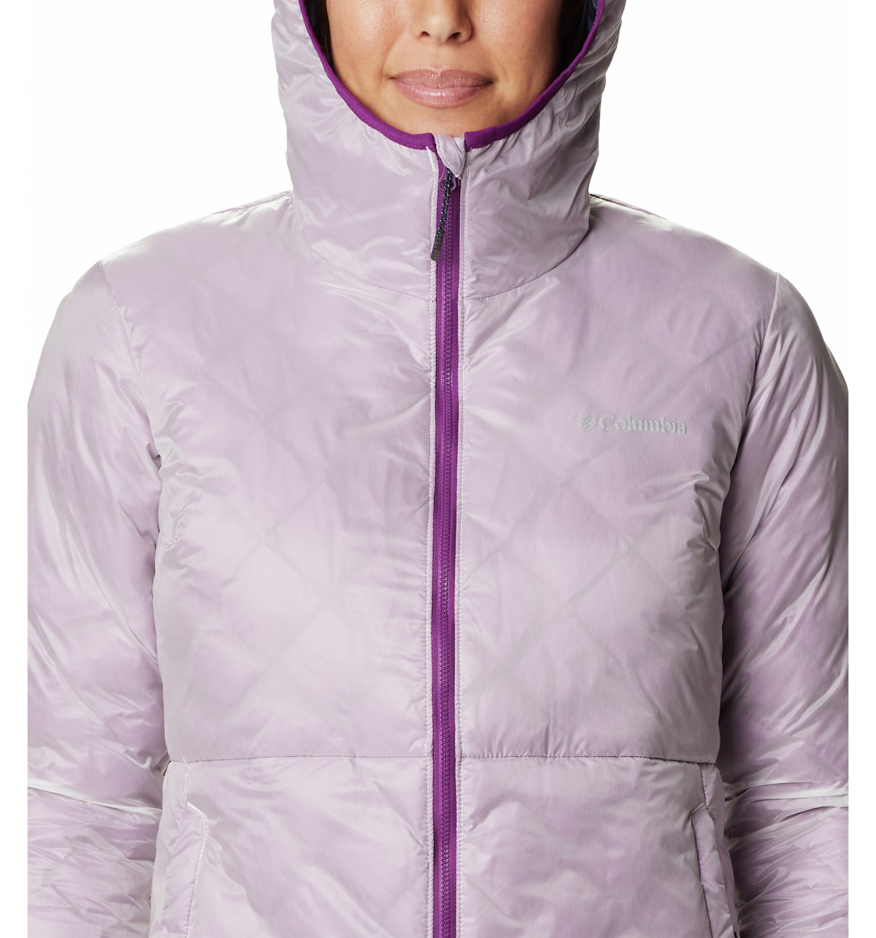 Columbia pink Women's Trail Shaker Double Wall Hooded Jacket discount - M -