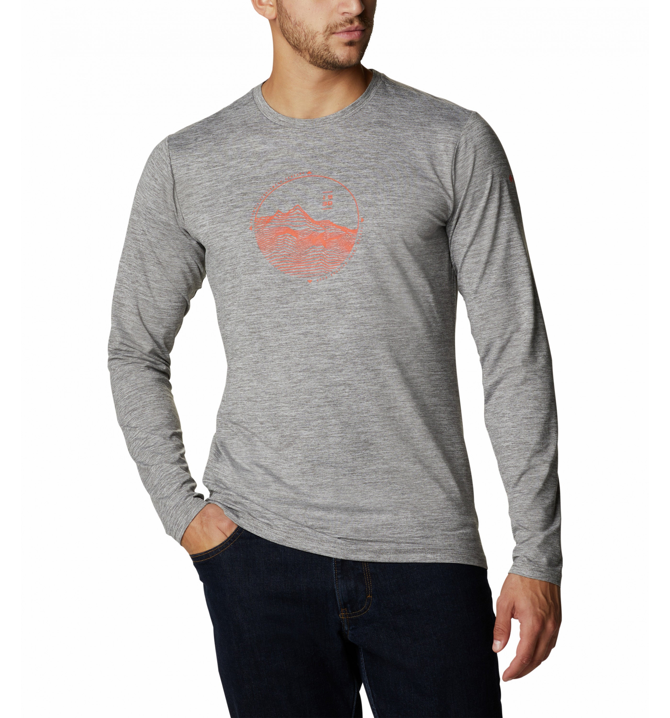 Columbia Men's Tech Trail Graphic Long Sleeve