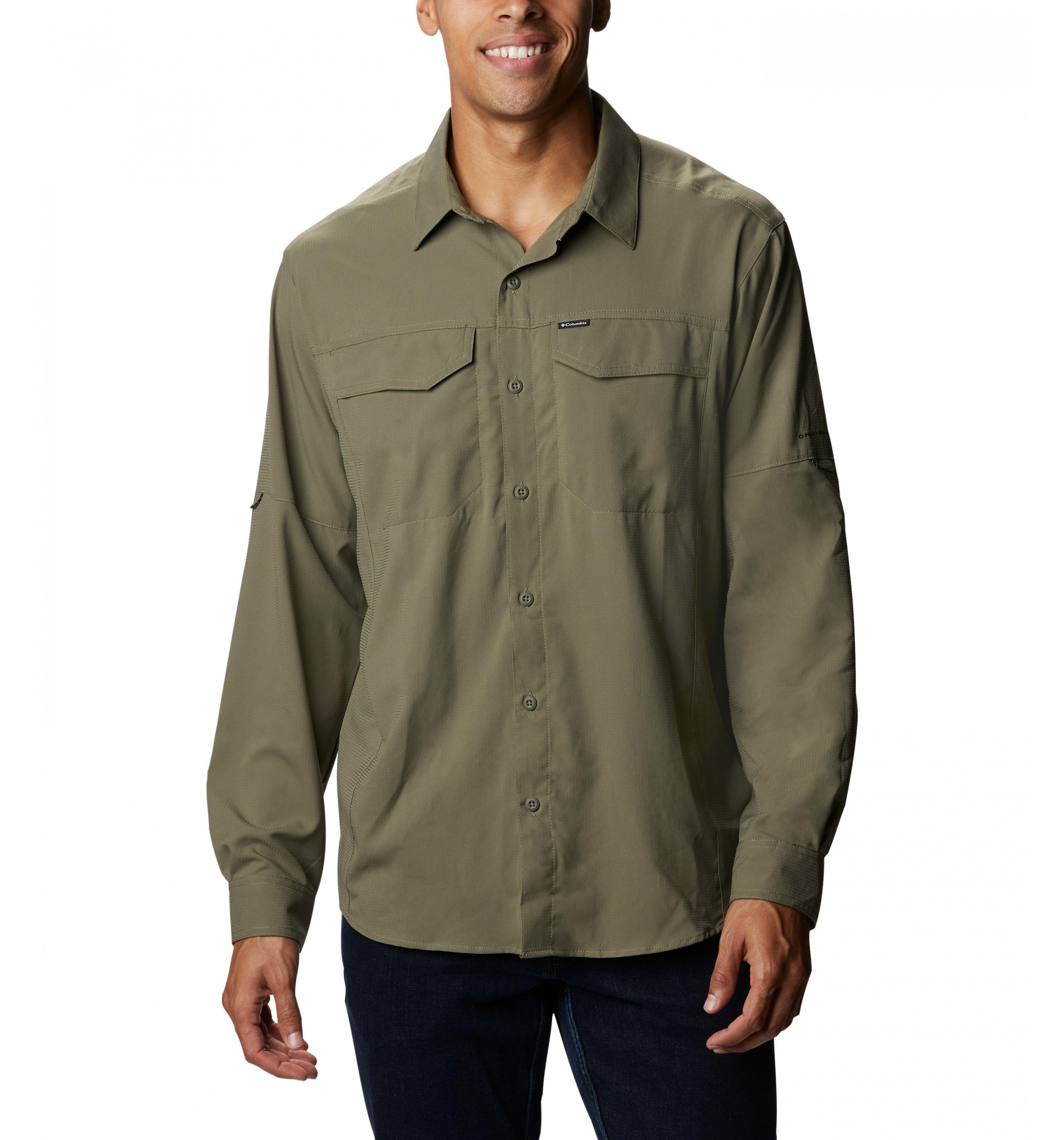 Men's silver ridge lite long sleeve shirt online