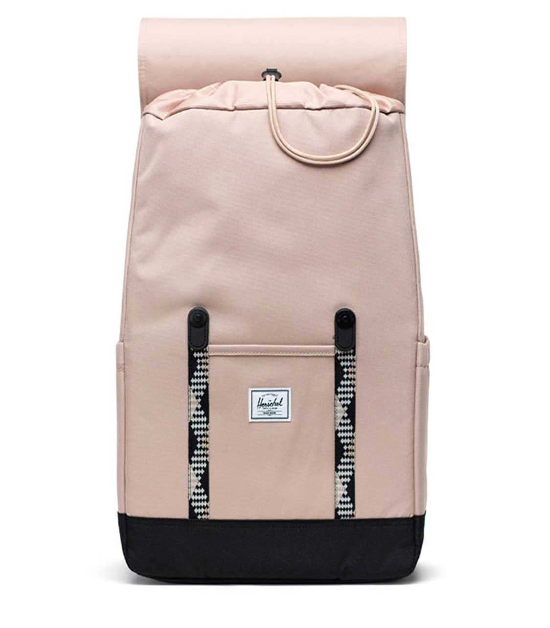 Herschel Retreat Light Taupe Black Backpack