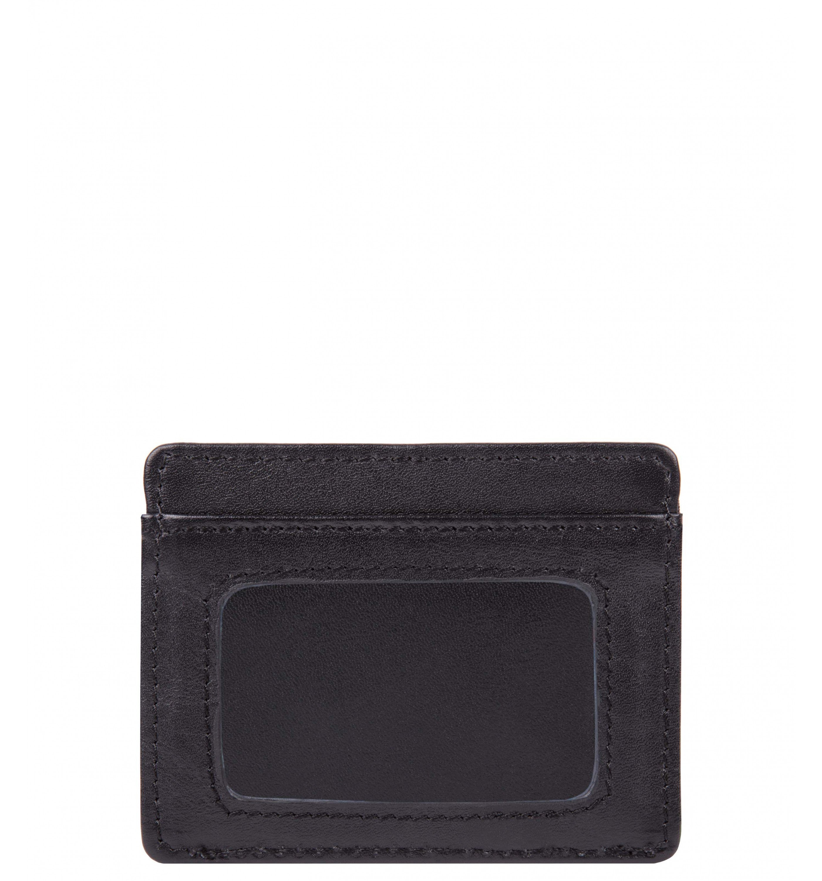 RFID-Blocking Leather Cash And Card Sleeve