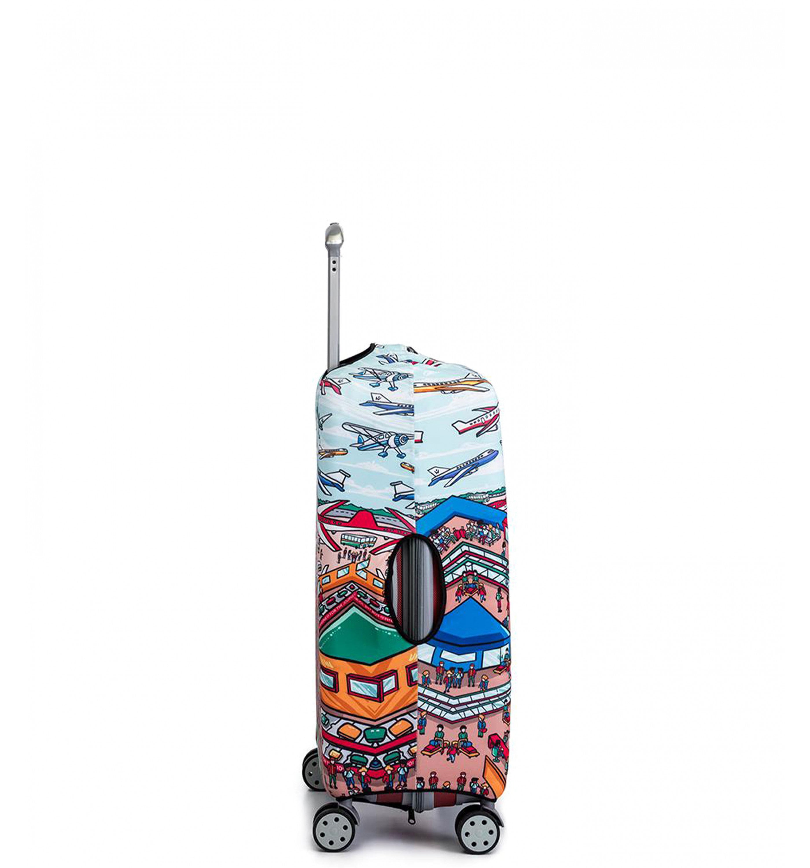 Wanderskye Reversible Luggage Cover - Where is Wanderskye (Small) Accessories