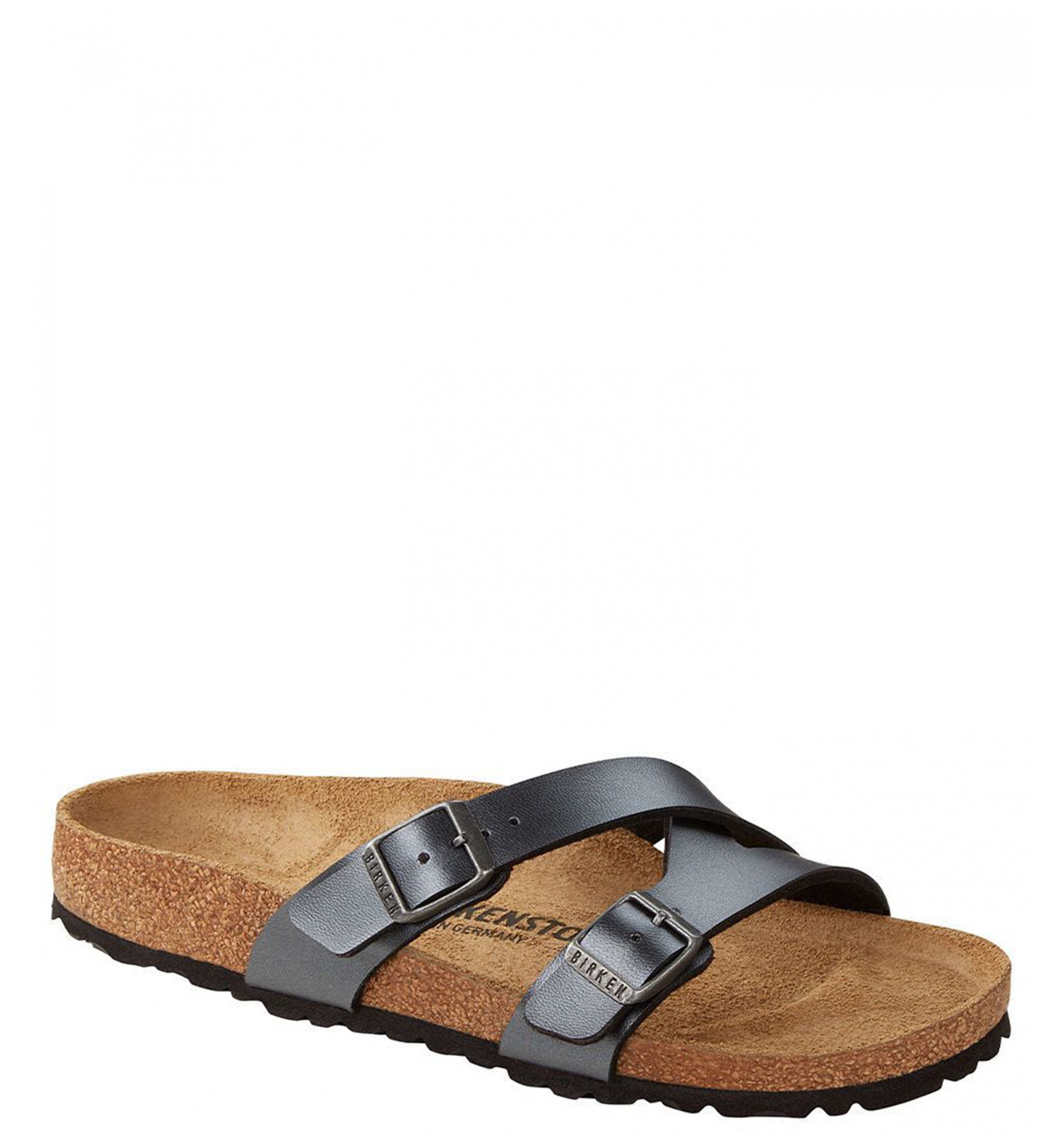 Yao Birko-Flor Metallic Womens Metallic Black