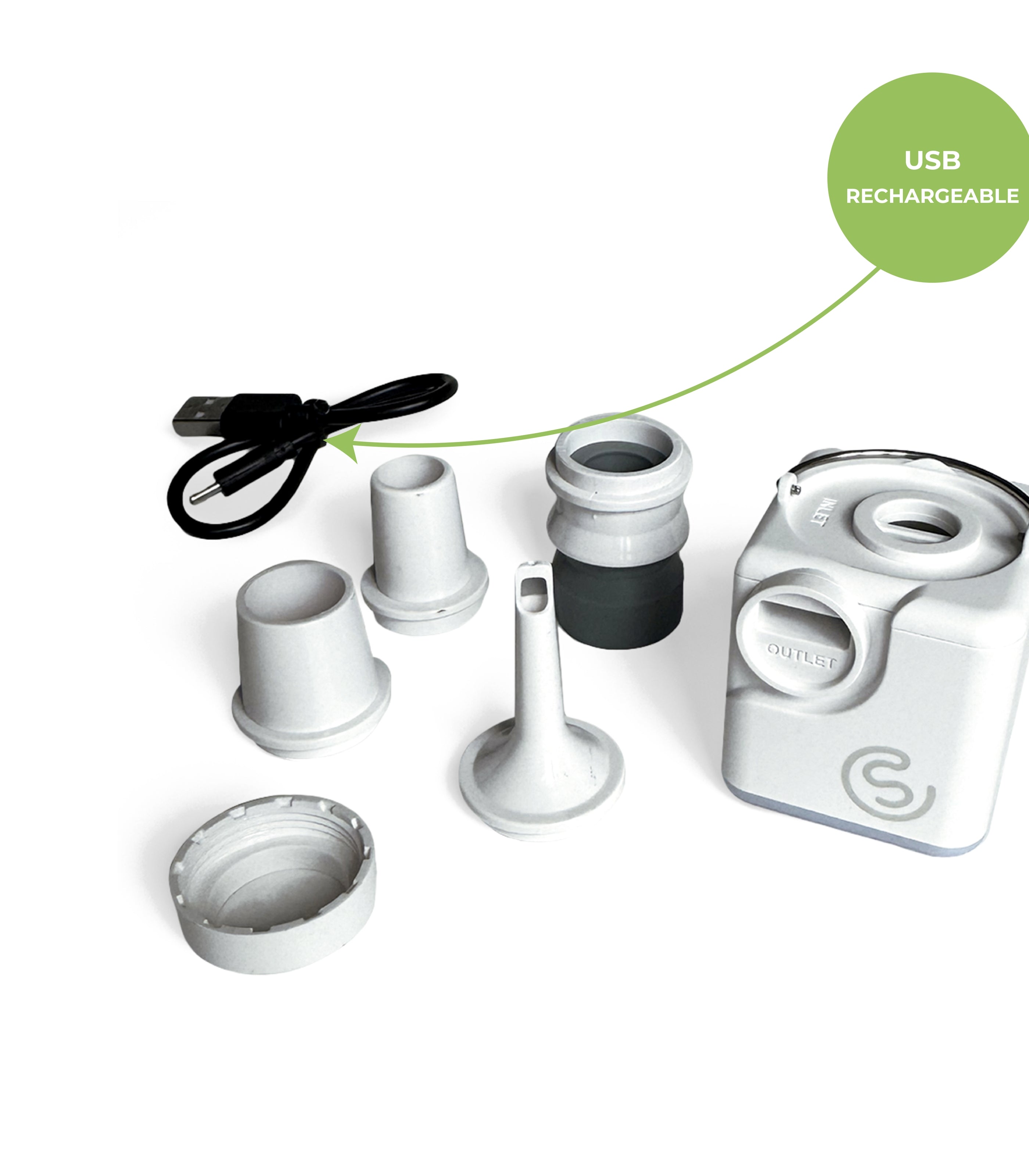 CLEVER SPACESRechargable Electric Vaccum Pump