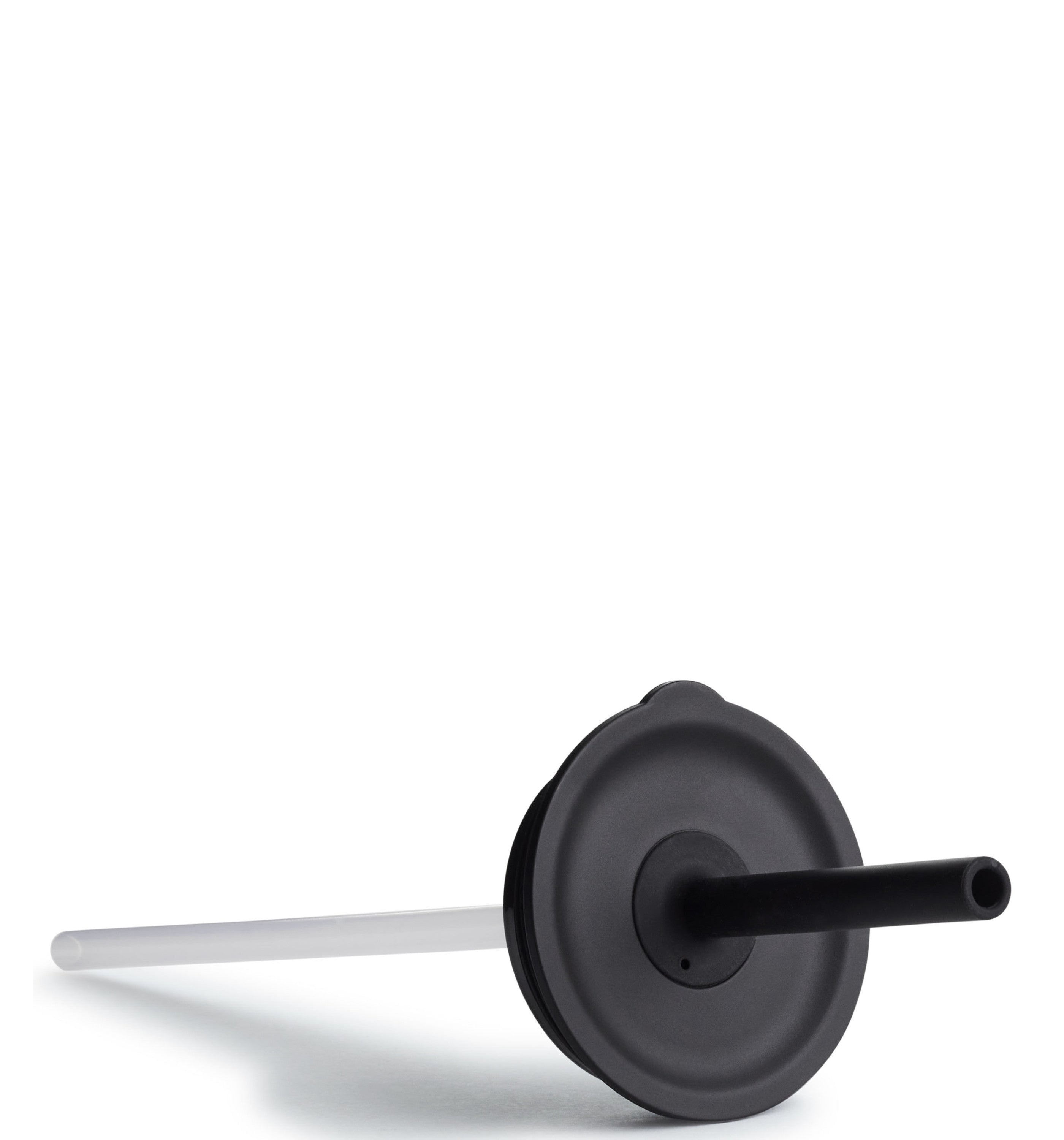 Na Small Press-In Straw Lid Black