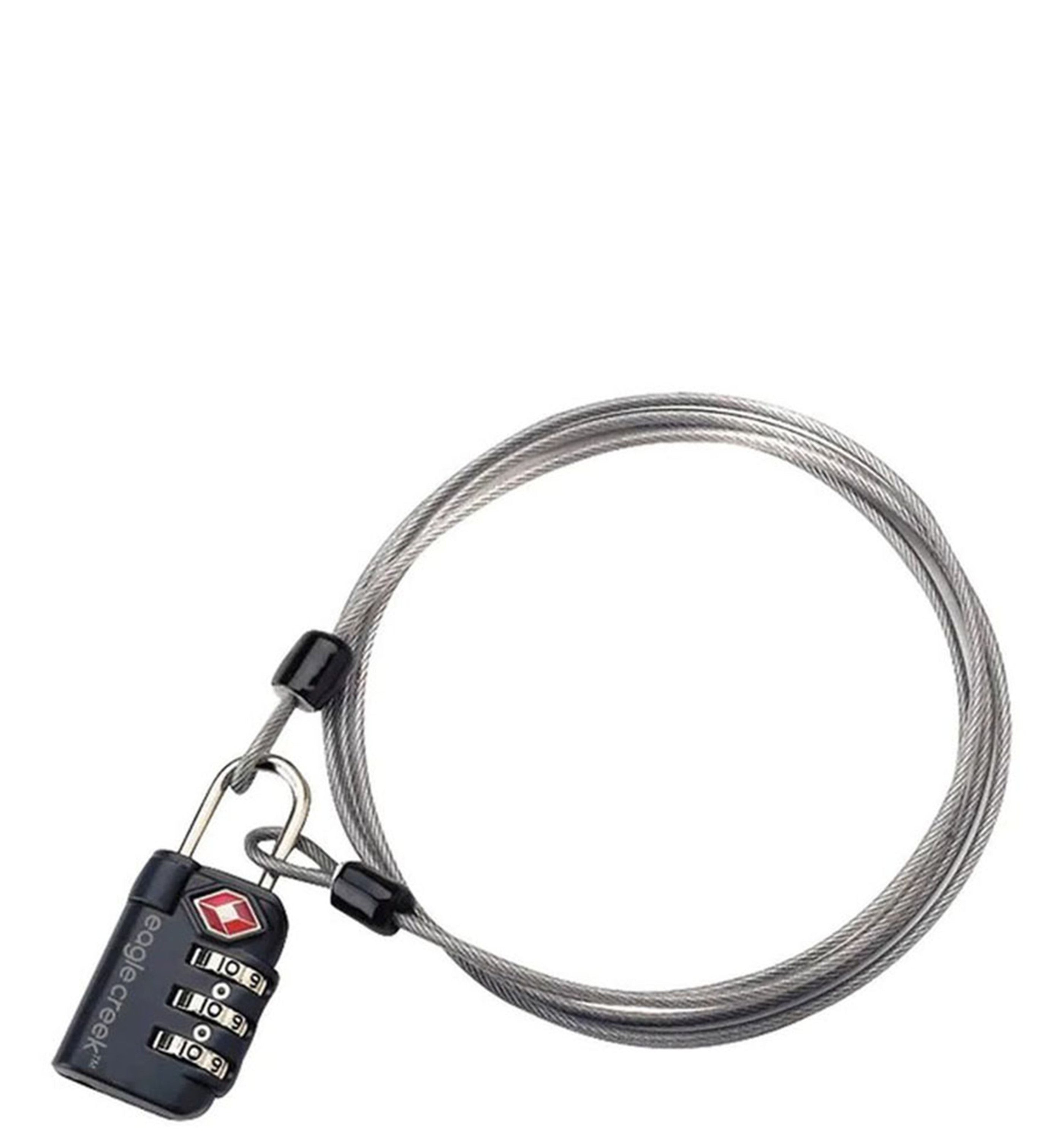 Security-3Dial Tsa Lock Cable Graphite