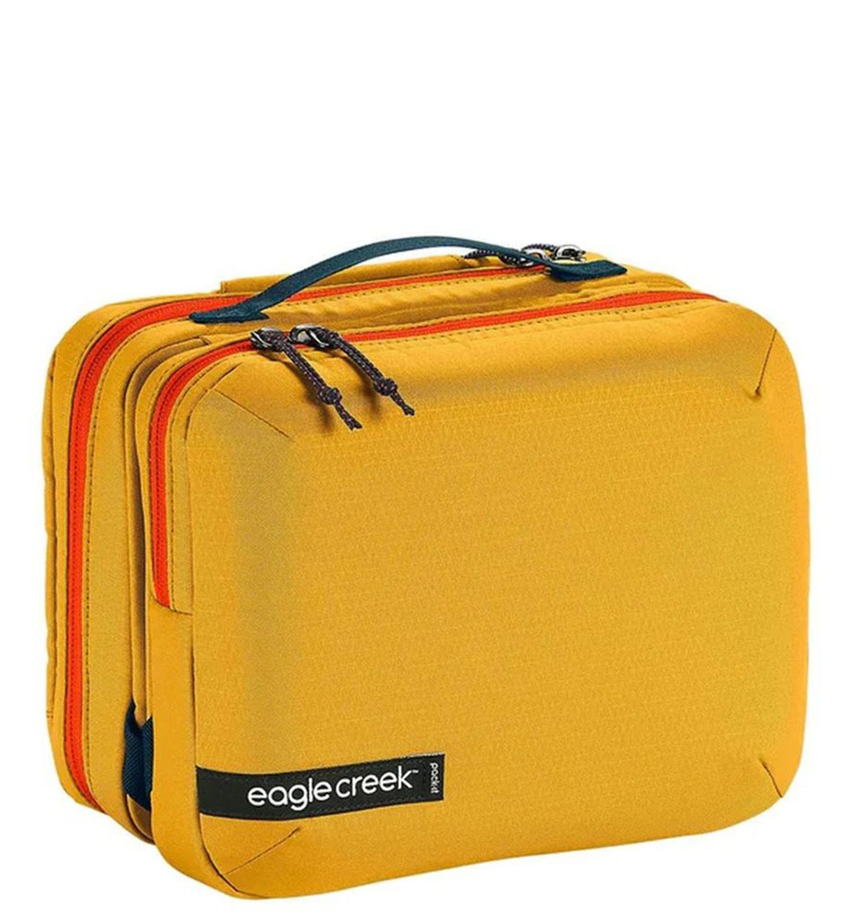 Pack-It Reveal Trifold Toiletry Kit Sahara Yellow
