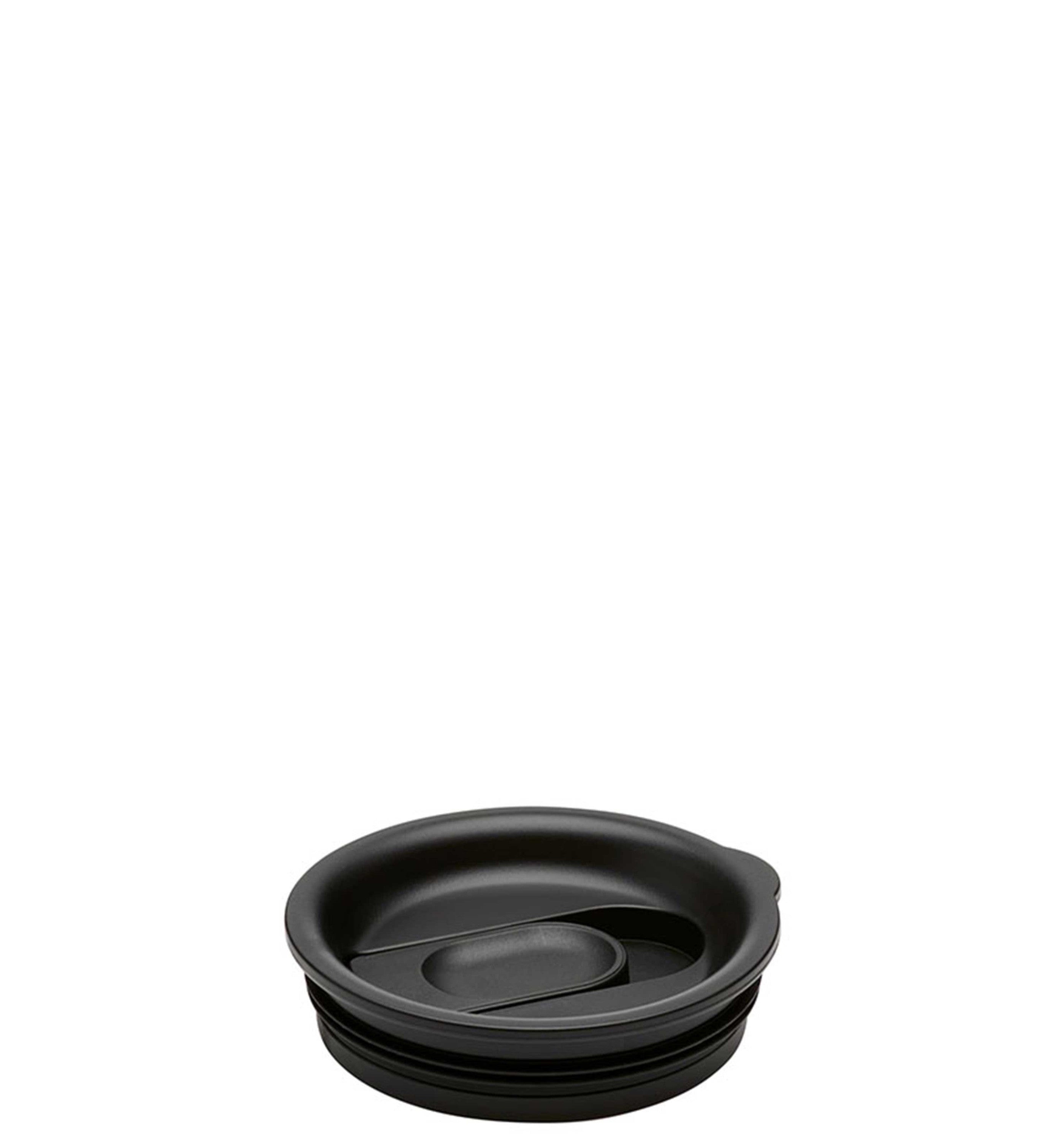 S Small Press-In Straw Lid Black