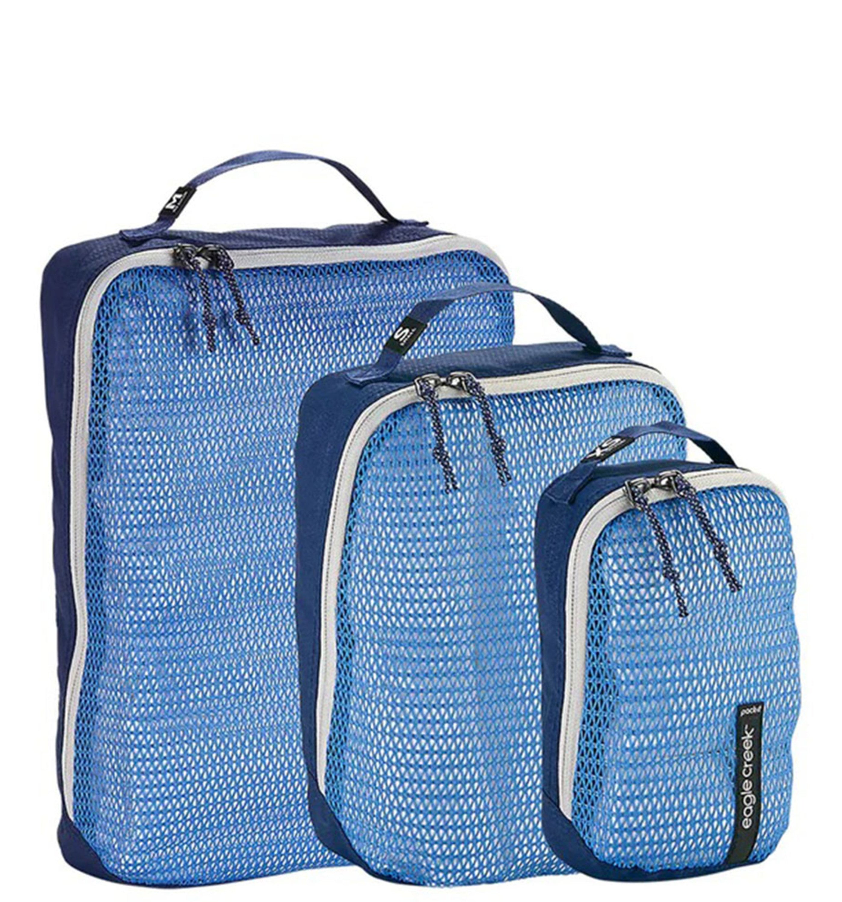 Pack-It Reveal Cube Set XS/S/M Blue/Grey