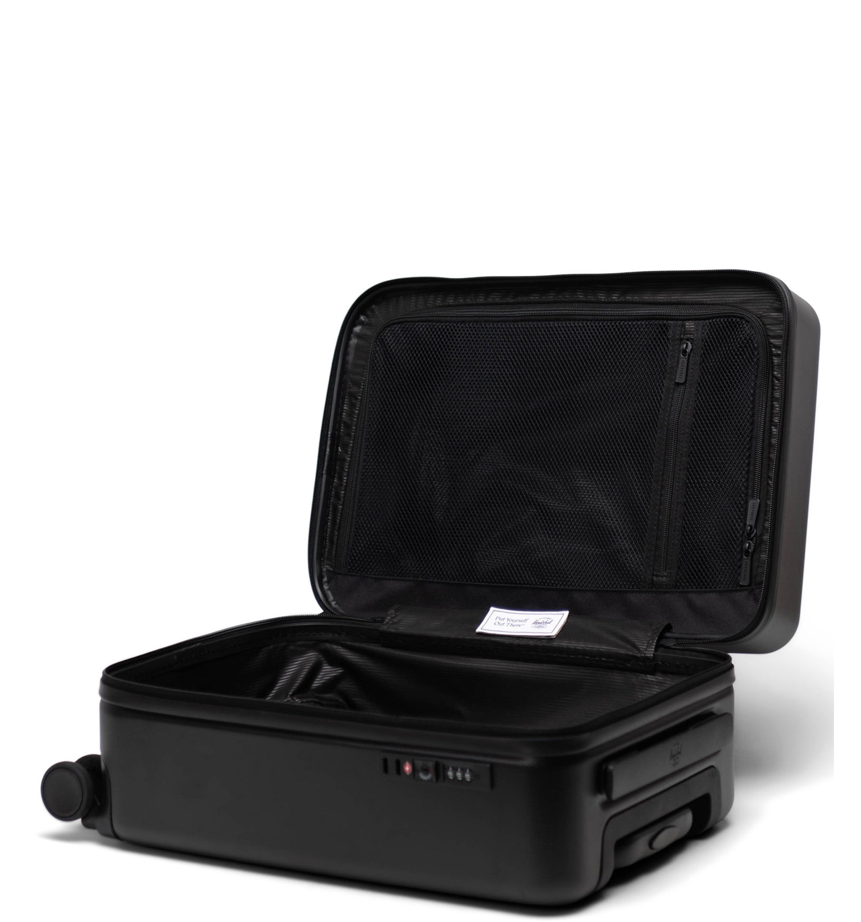 Herschel Heritage Hardshell Carry On Luggage Black Luggage – The