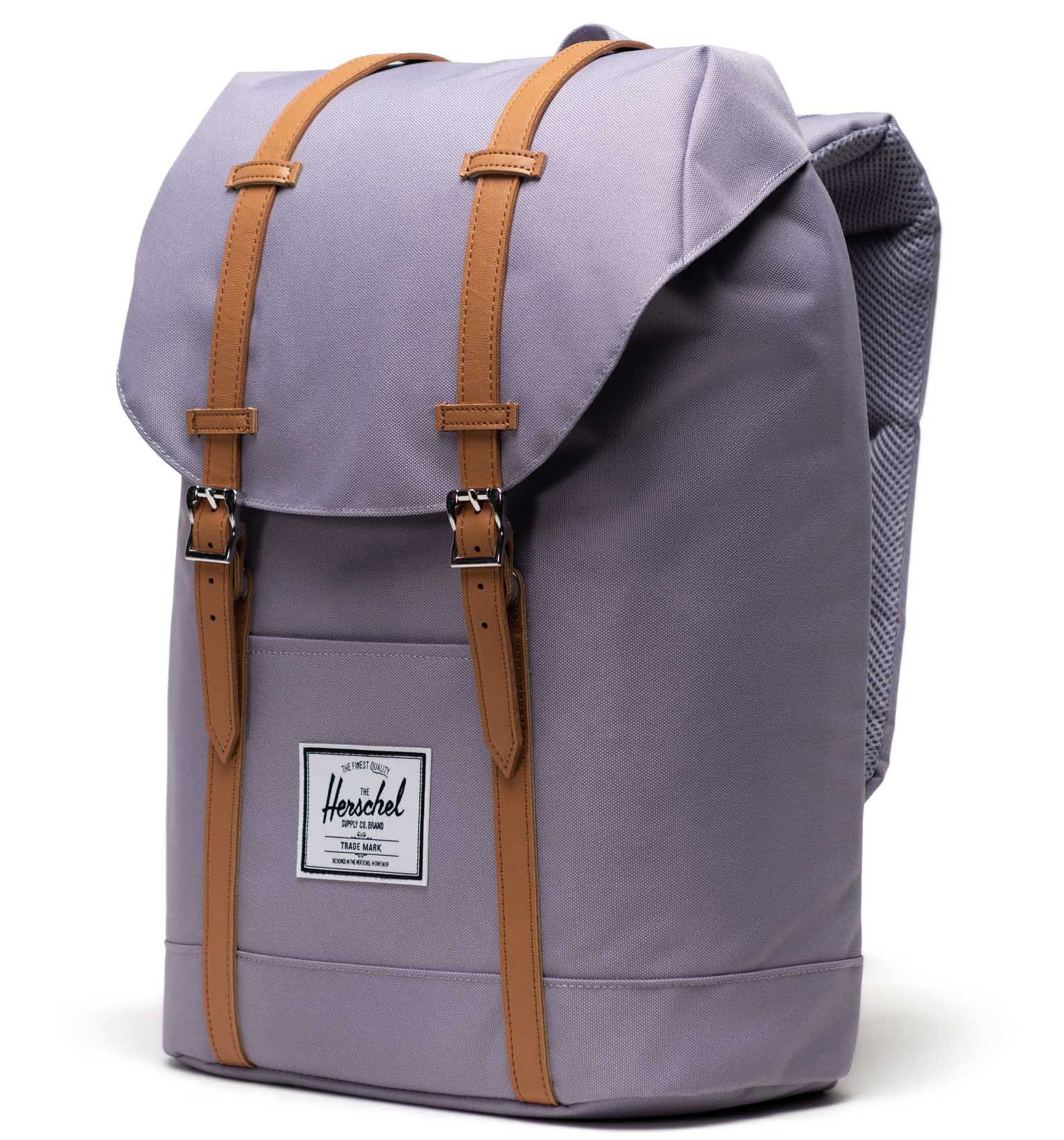 Herschel Retreat Lavender Gray Backpack