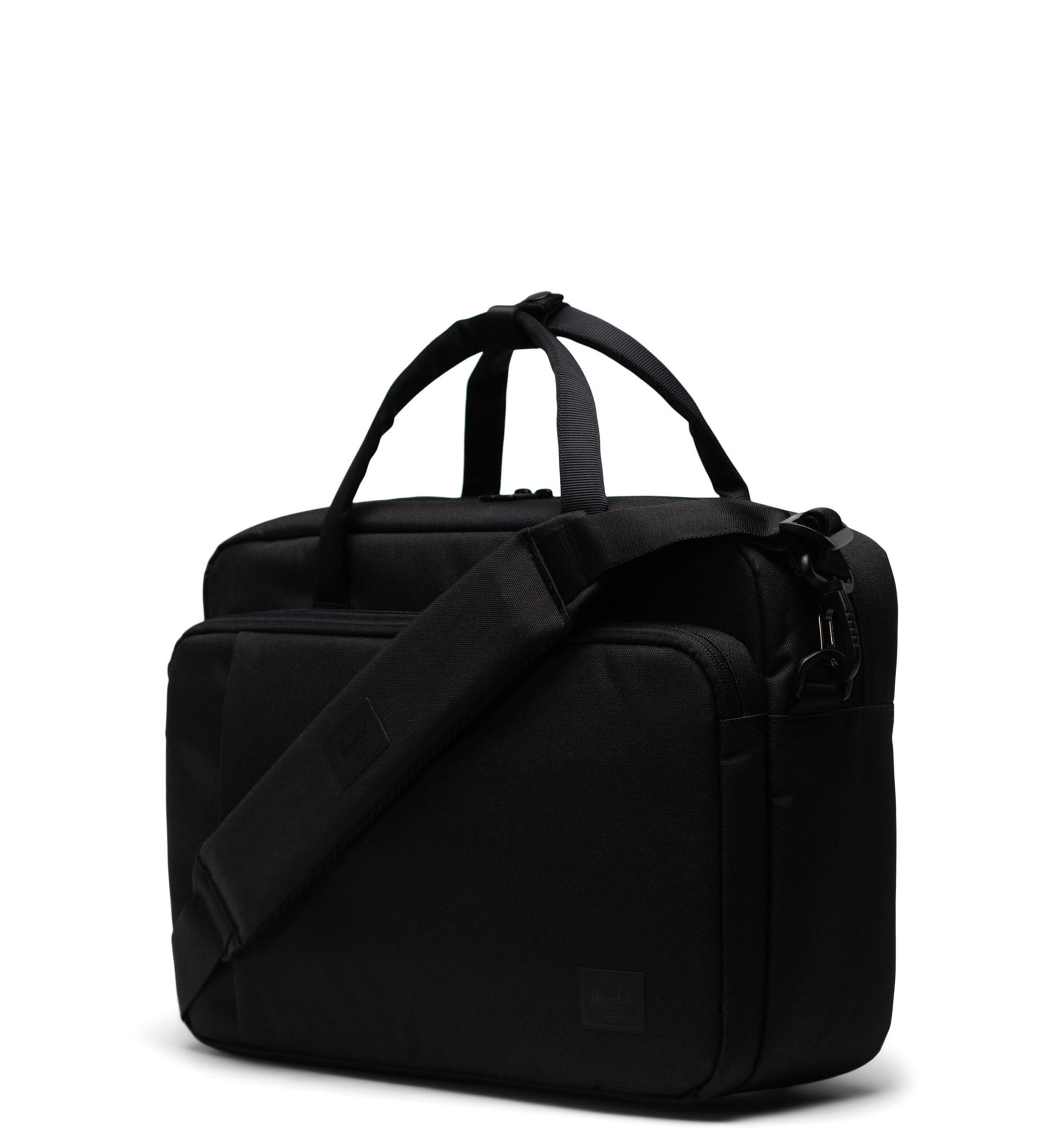 Herschel Tech Gibson Messenger Black Messenger Bag