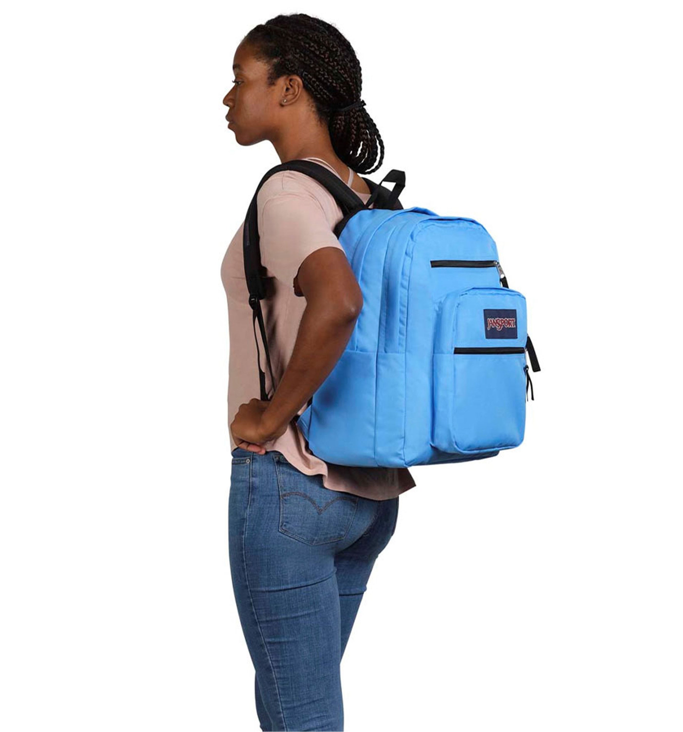 Big blue backpack best sale