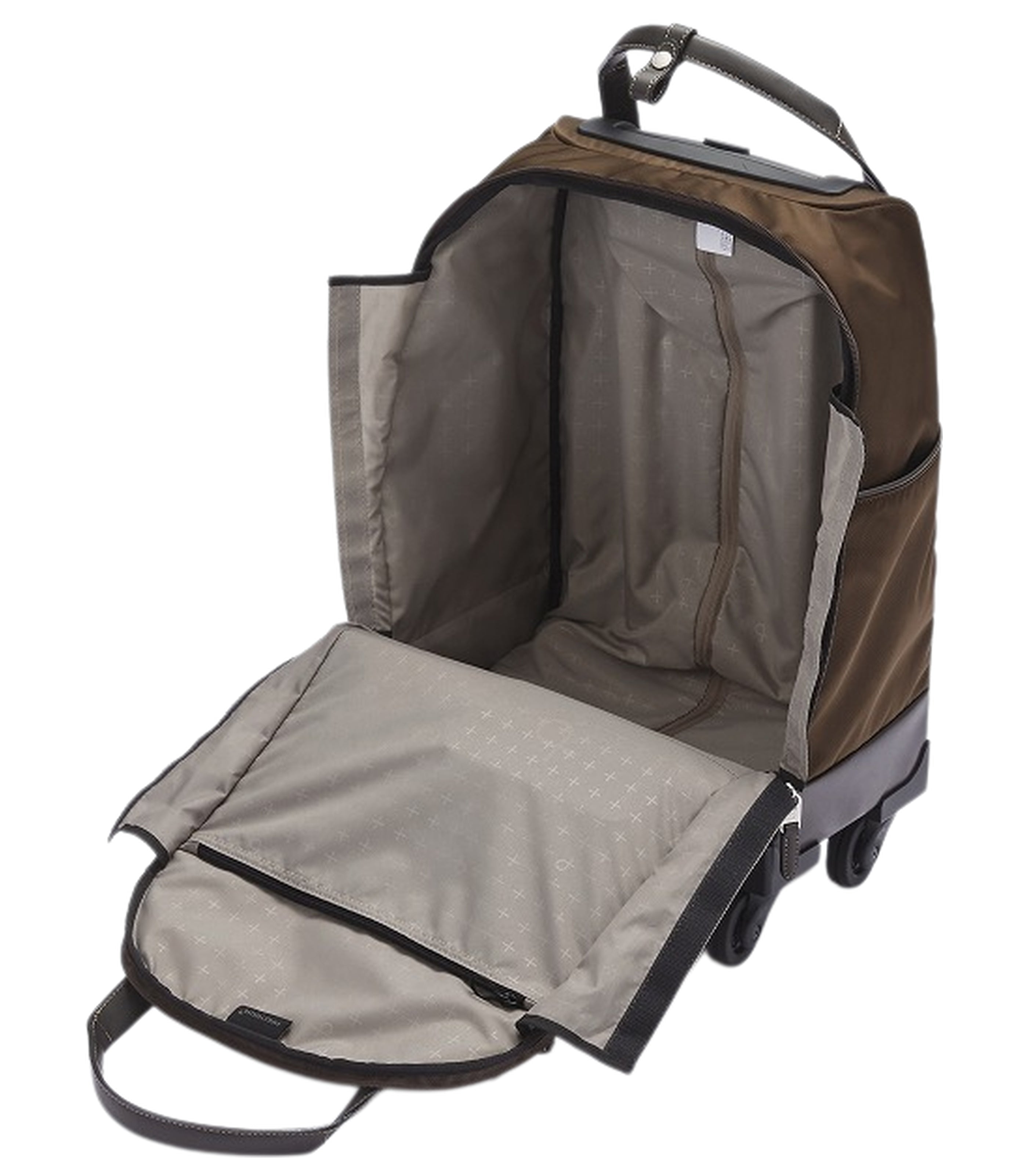 ACESOLLIE 3 BROWN CARRY-ON