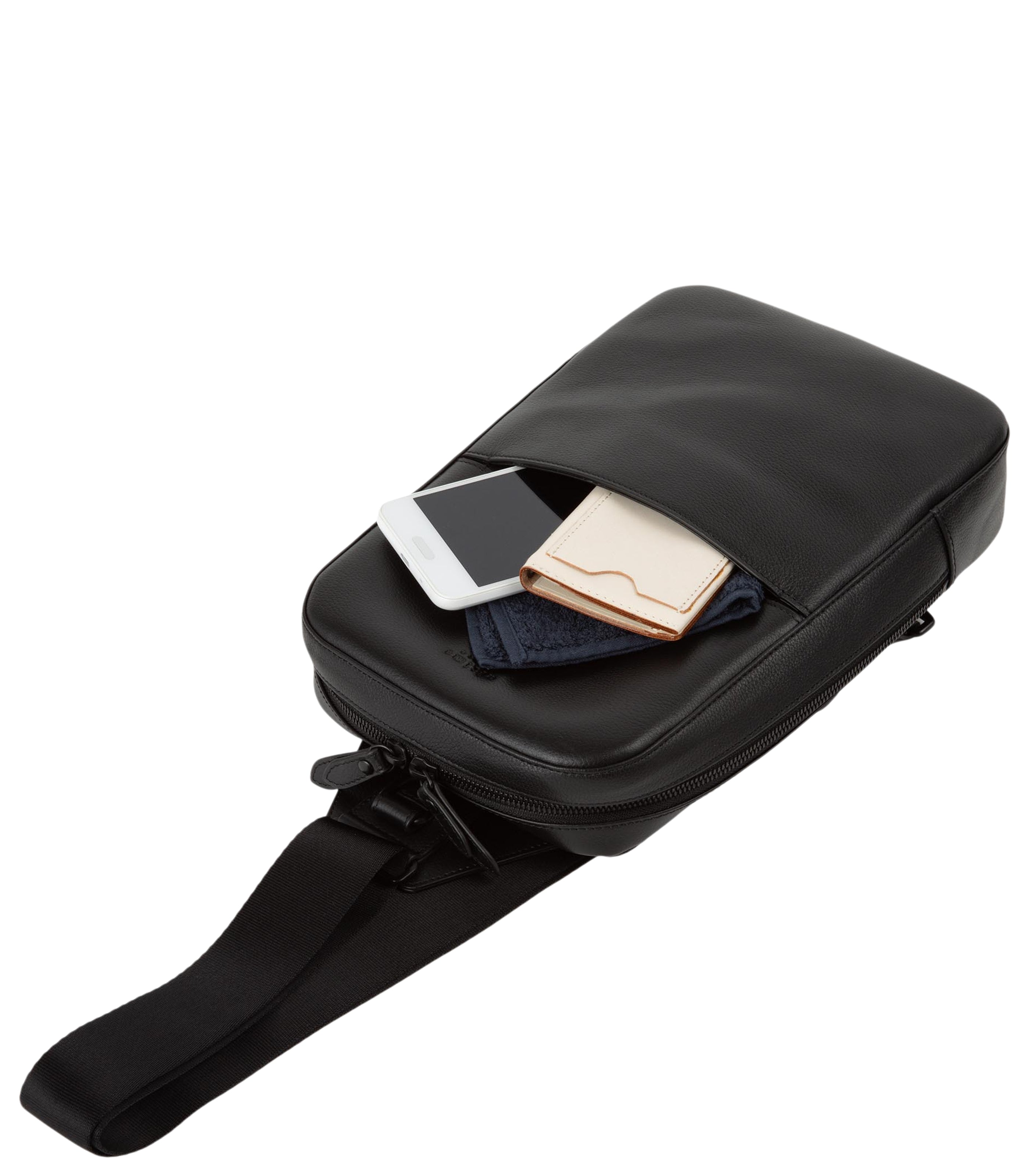 ACEULTIMA RECENT BLACK CROSSBODY BAG