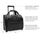 BRIGGS & RILEYCabin Spinner Carry-On Black