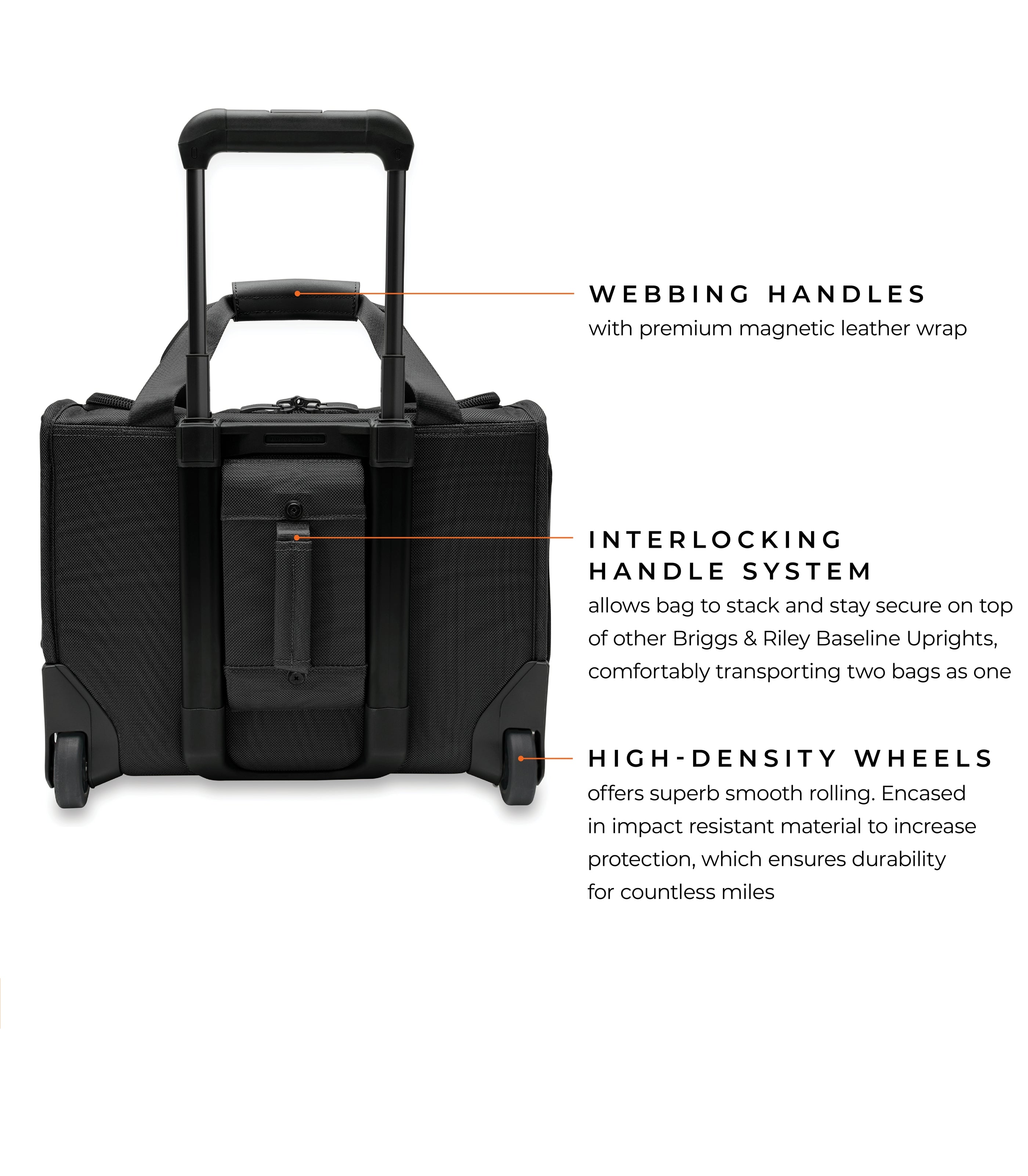 BRIGGS & RILEYCabin Spinner Carry-On Black