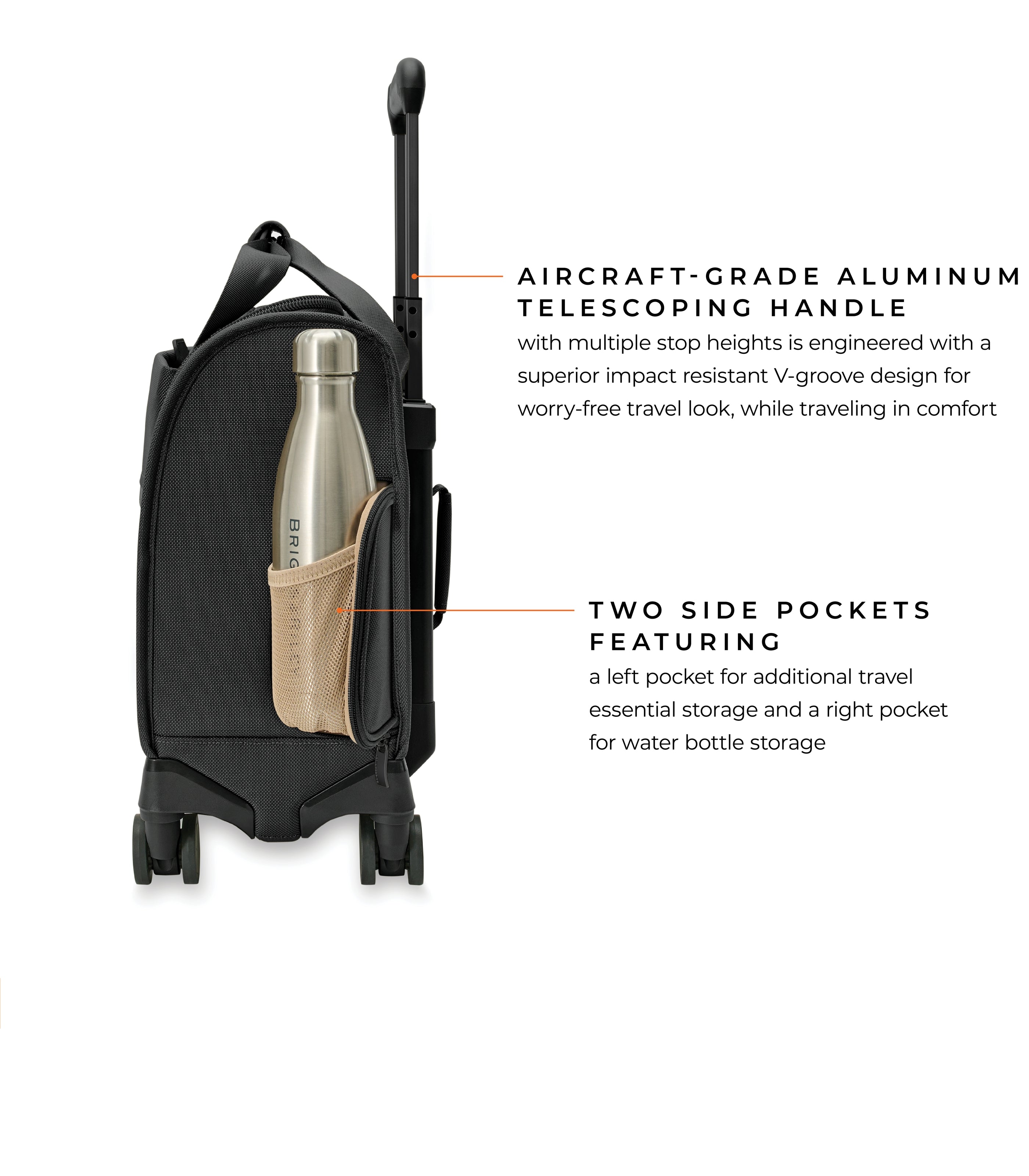 BRIGGS & RILEYCabin Spinner Carry-On Black