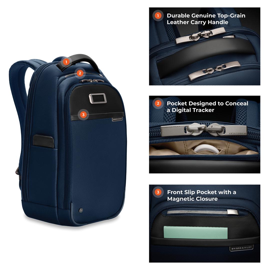 BRIGGS & RILEYSlim Backpack Backpack Blue
