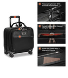 BRIGGS & RILEYMed Sp Brief Carry-On Black