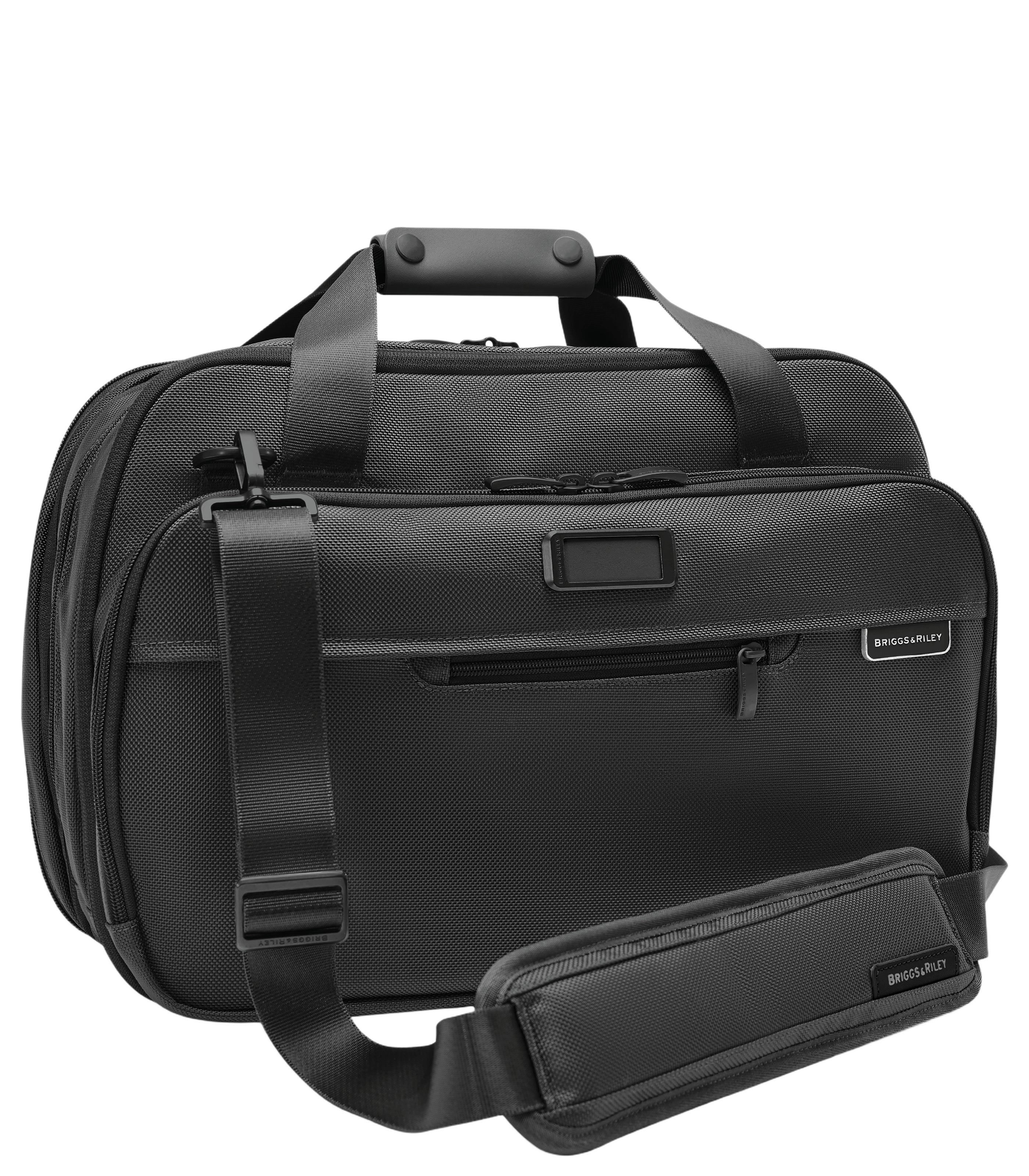 BRIGGS & RILEYExpandable Cabin Bag Duffle Bag Black