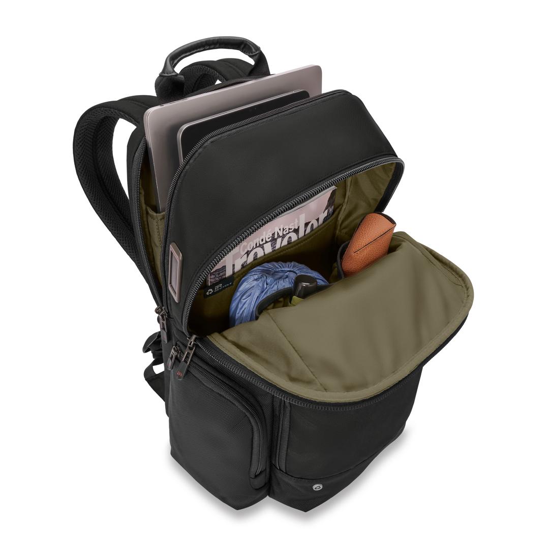 Briggs & RileyBRIG BAG US 789311055392 MEDIUM CARGO BACKPACK BLACK BACKPACK -