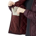 MONTBELLMONTBELL SUPERIOR DOWN JACKET WINE RED WOMENS PUFFER JACKET