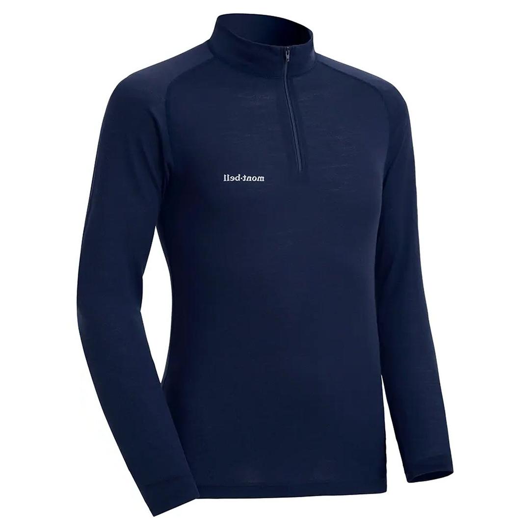MONTBELLSuper Merino Wool Middle Weight High Neck Shirt Baselayer
