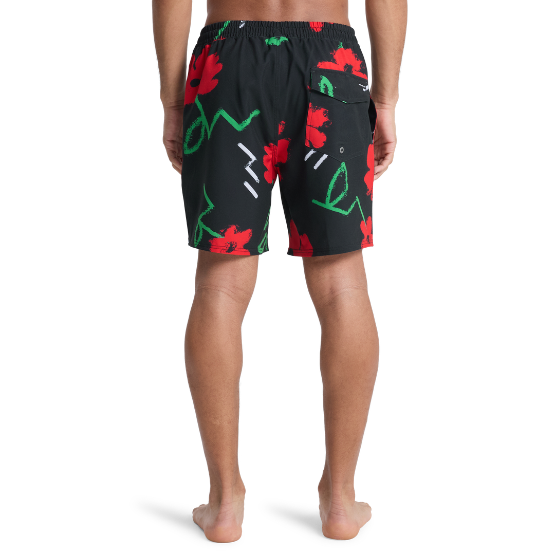 QUIKSILVERStretch Prntd Volley 17nb Boardshorts/ Swim Shorts