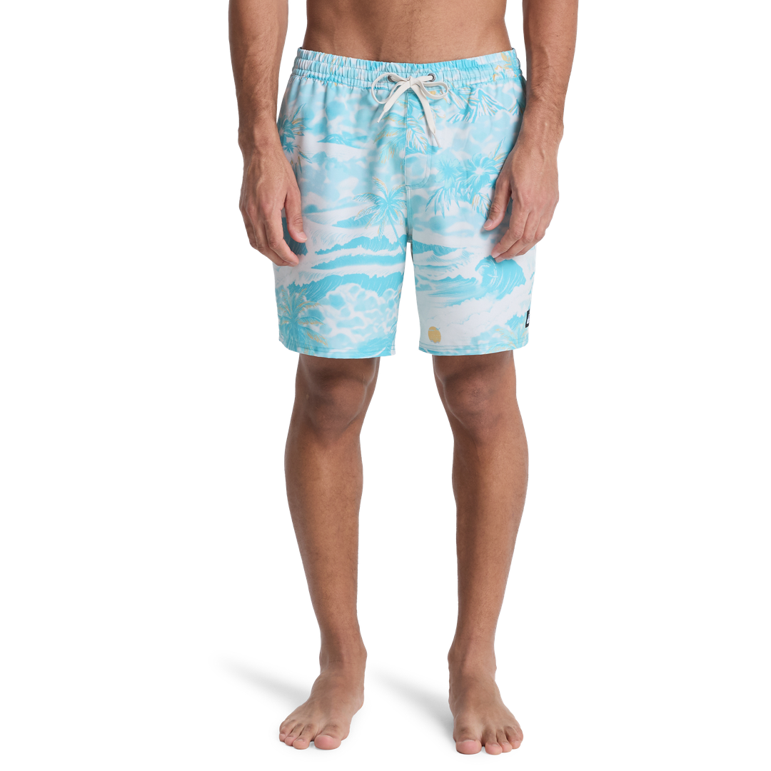 QUIKSILVERStretch Prntd Volley 17nb Boardshorts/ Swim Shorts