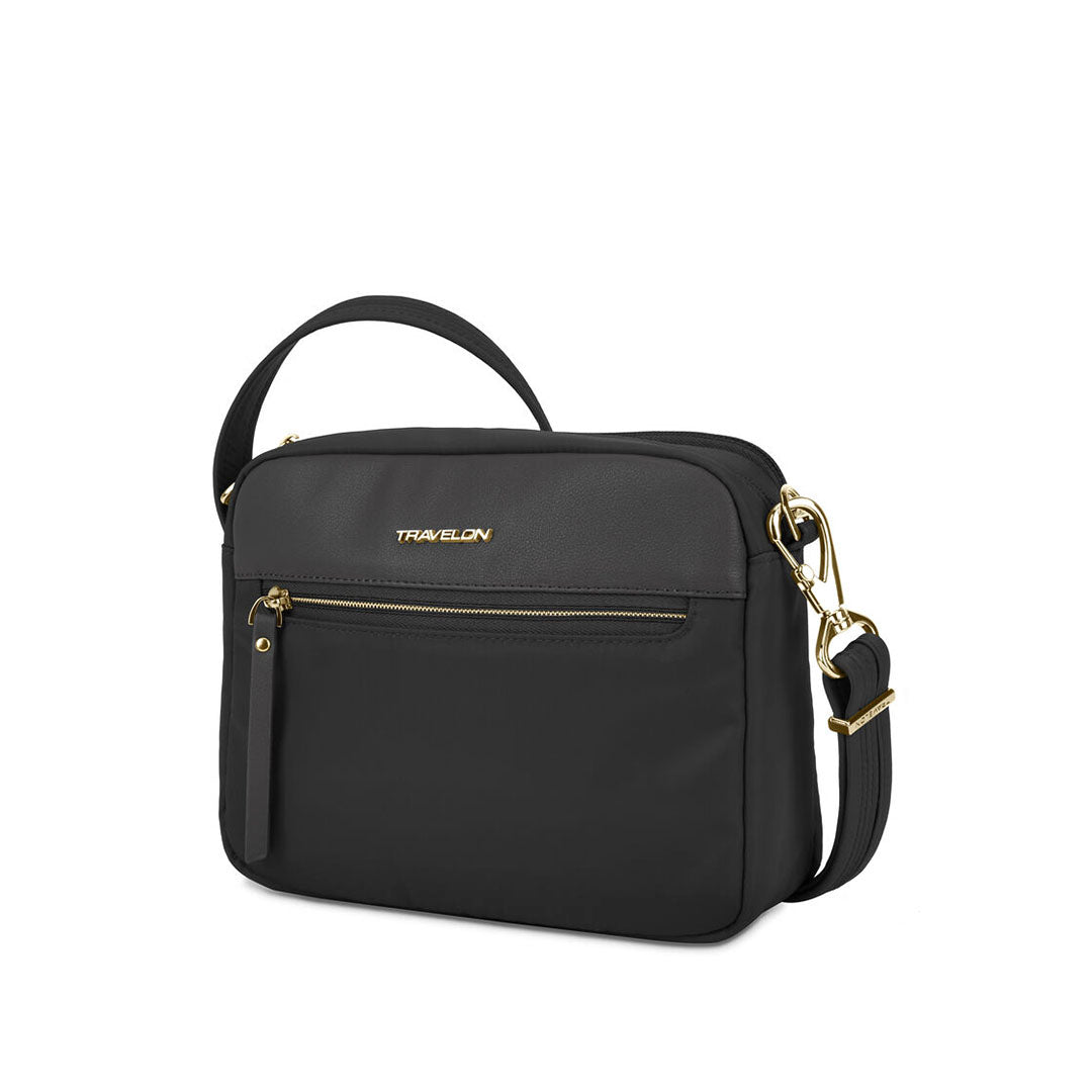 TRAVELONTravelon Addison Small Crossbody - Black