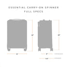 Briggs & RileyBRIG LUG US BLU122CXSP-5 Baseline ESSNTL CARRY-ON SPR Nav