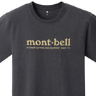 MontbellPear Skin Cotton T Mont-Bell Short Sleeves Shirt Dark Gray