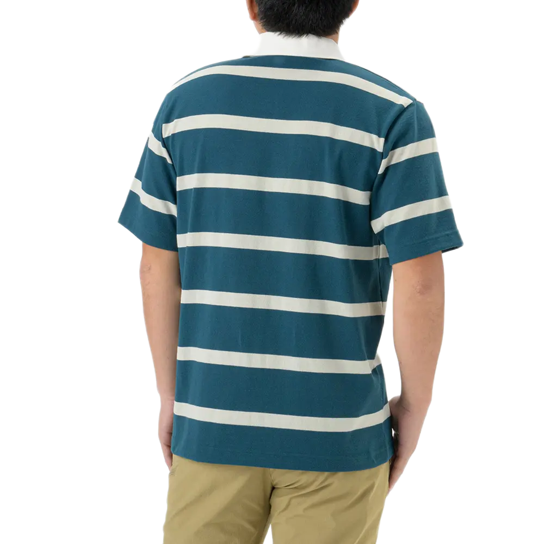 MontbellWickron Rugger Shirt Short Sleeve Short Sleeves Shirt Blue