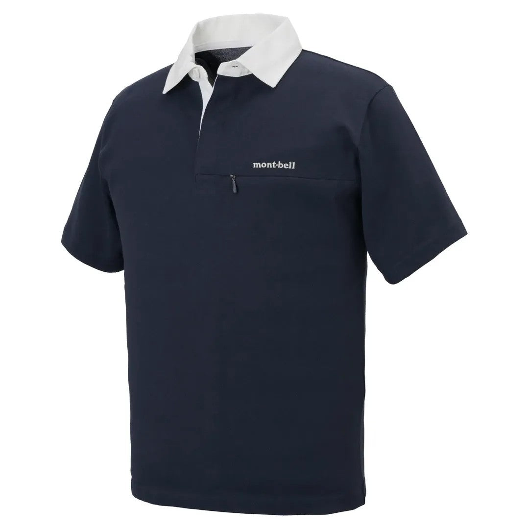 MontbellWickron Rugger Shirt Short Sleeve Short Sleeves Shirt Navy 26