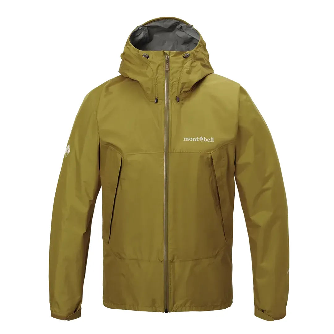 MONTBELLMontbell Rain Hiker Jacket Khaki Mens Rain Jacket/ Parka
