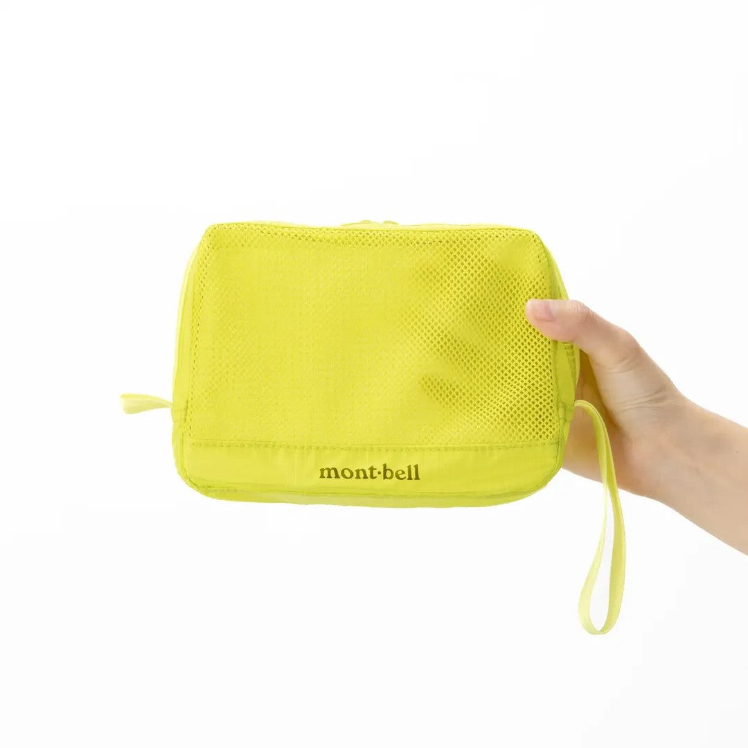 MontbellMesh Case S Cosmetic Bag/Toiletry Case Yellow