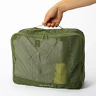 MontbellMesh Case L Cosmetic Bag/Toiletry Case Green