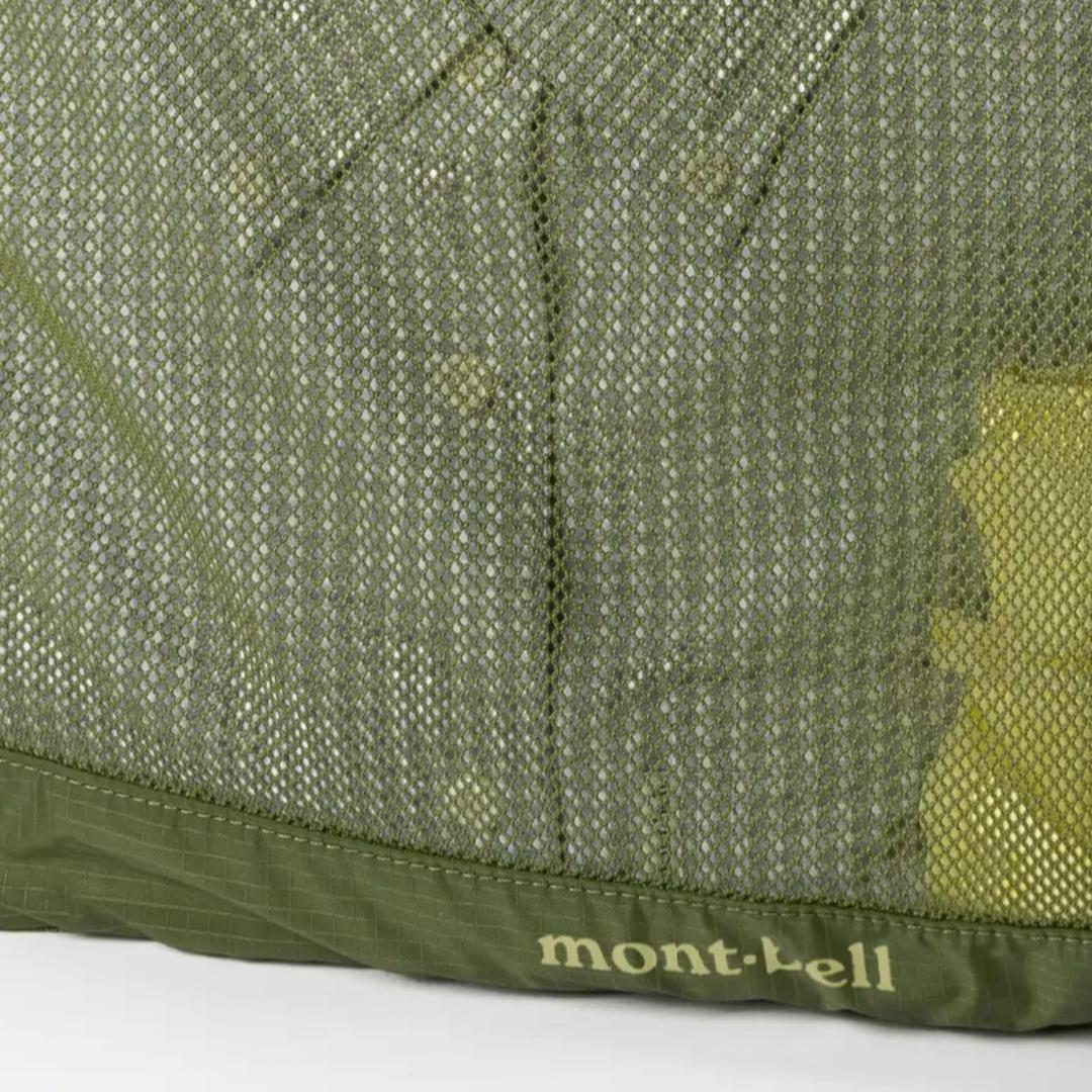 MontbellMesh Case L Cosmetic Bag/Toiletry Case Green