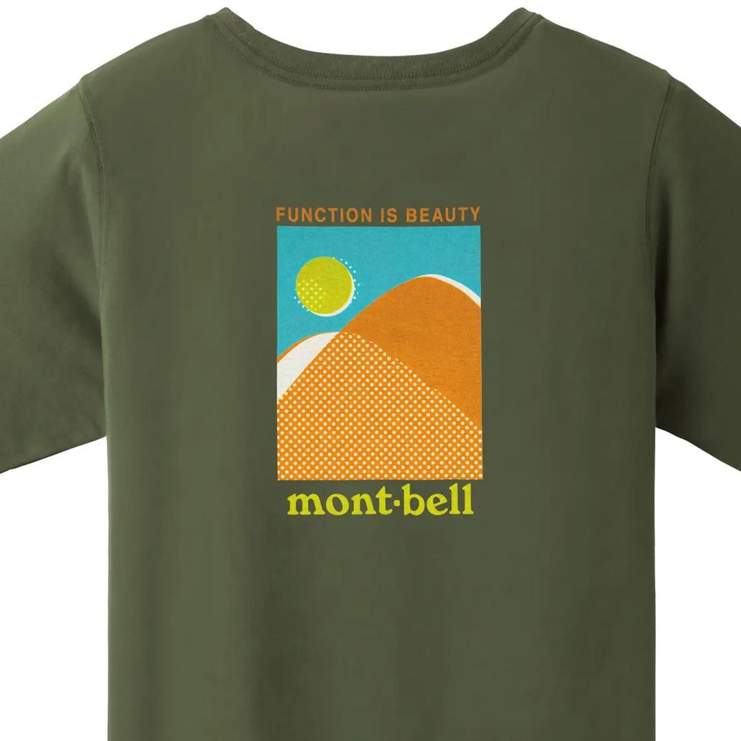 MontbellWickron T Mountains & Sun Short Sleeves Shirt Khaki