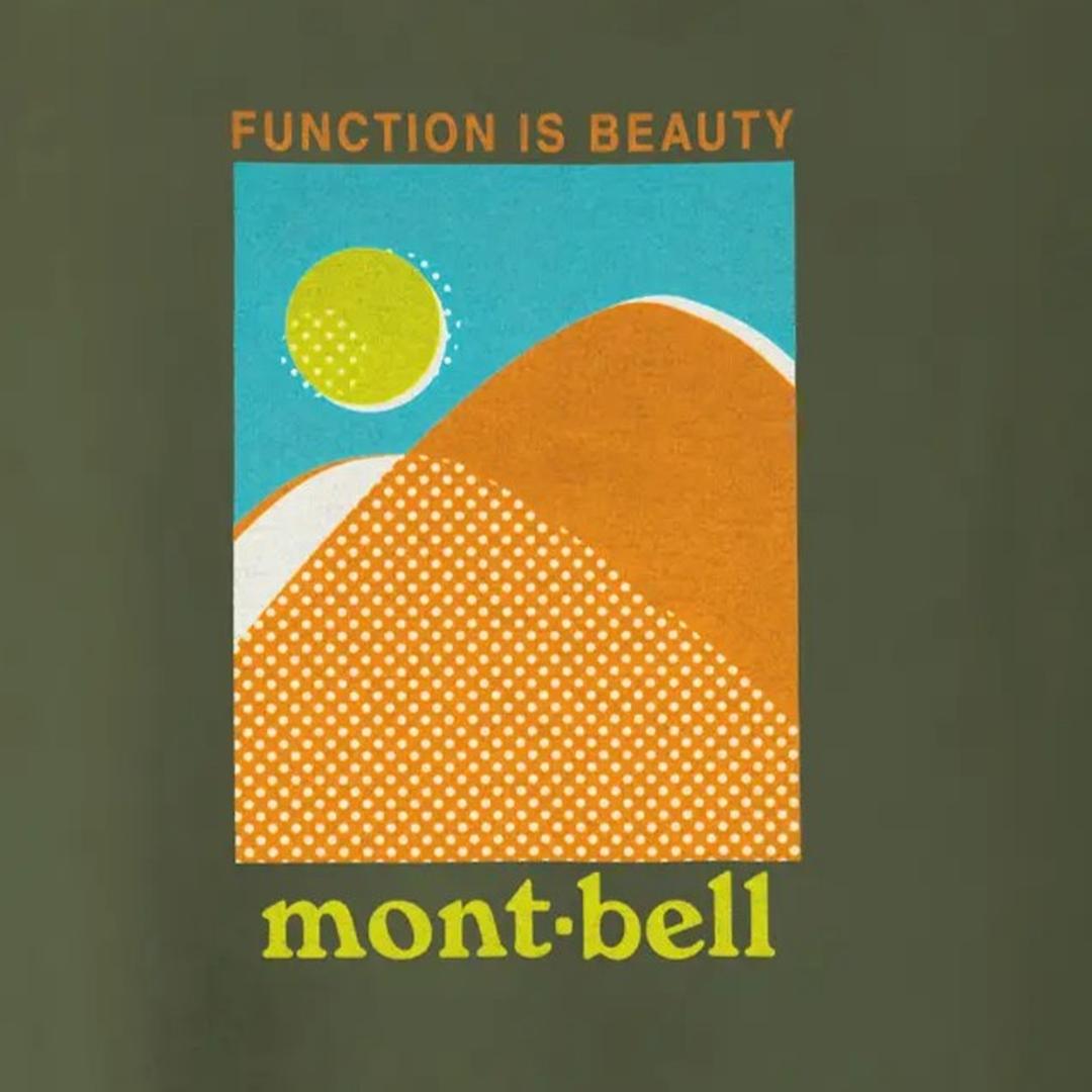 MontbellWickron T Mountains & Sun Short Sleeves Shirt Khaki