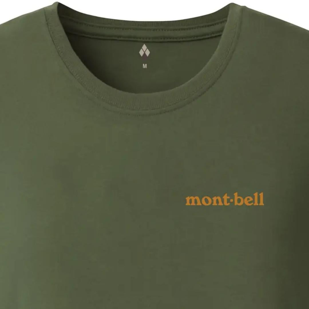 MontbellWickron T Mountains & Sun Short Sleeves Shirt Khaki