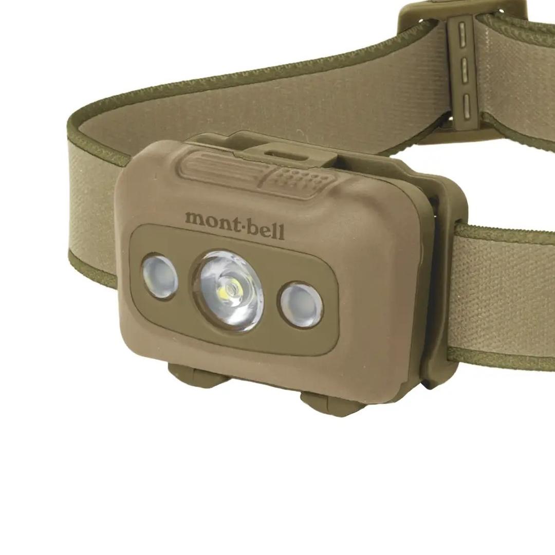 MONTBELLMontbell Multi Power Head Lamp Nature Guide Tan Camping Accessories