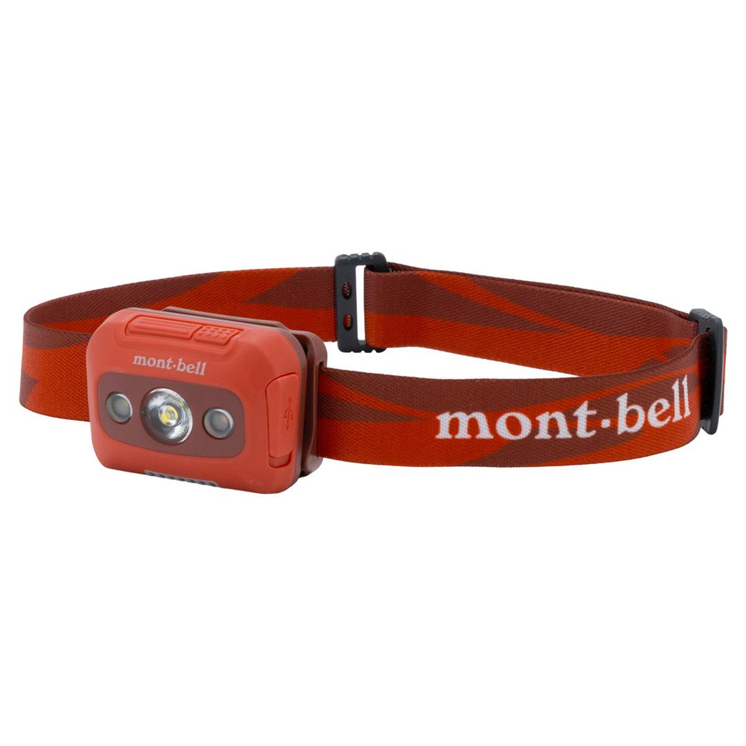 MONTBELLMontbell Rechargeable Power Headlamp Red Camping Accessories