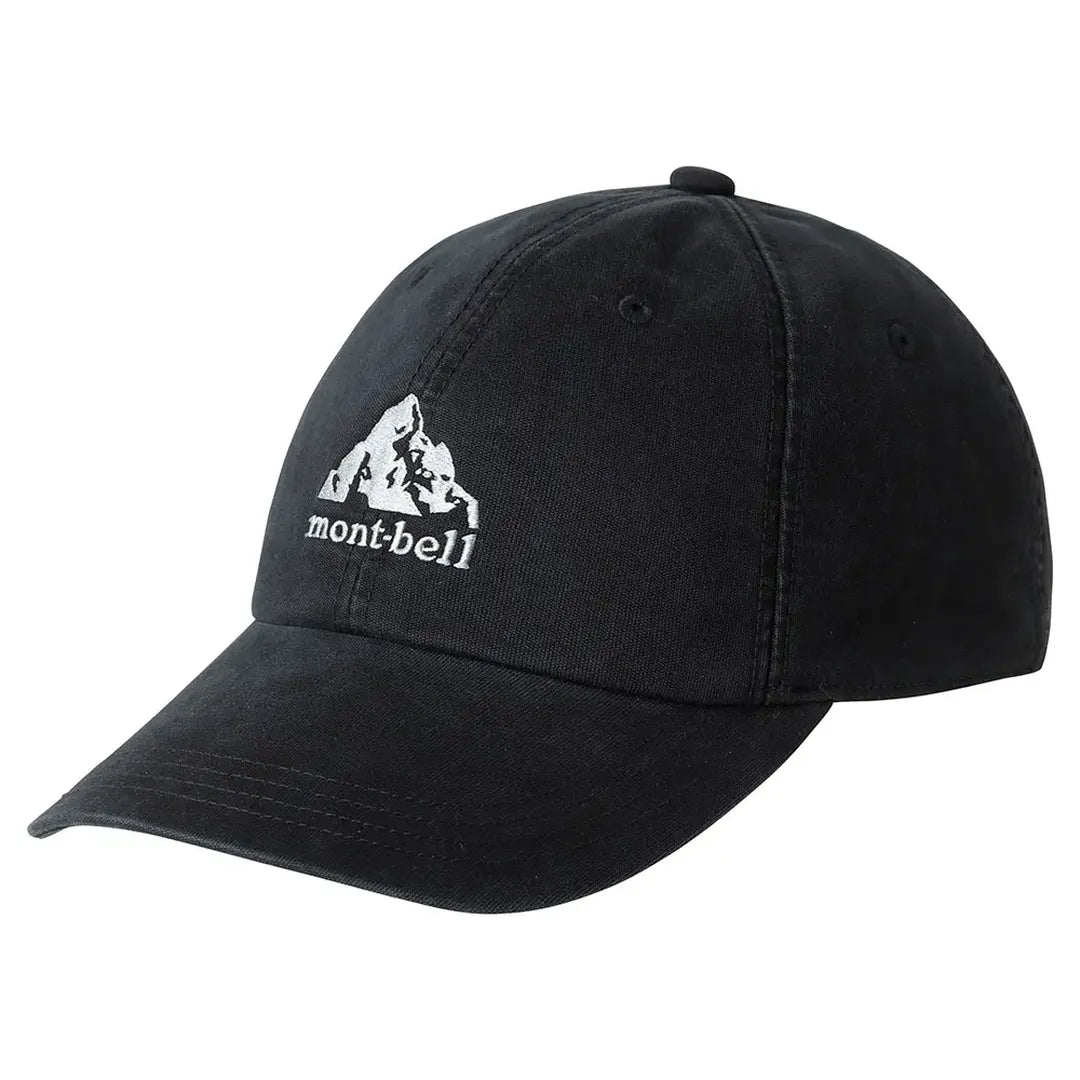 MONTBELLMontbell Washed Out Cotton Cap Black Headwear