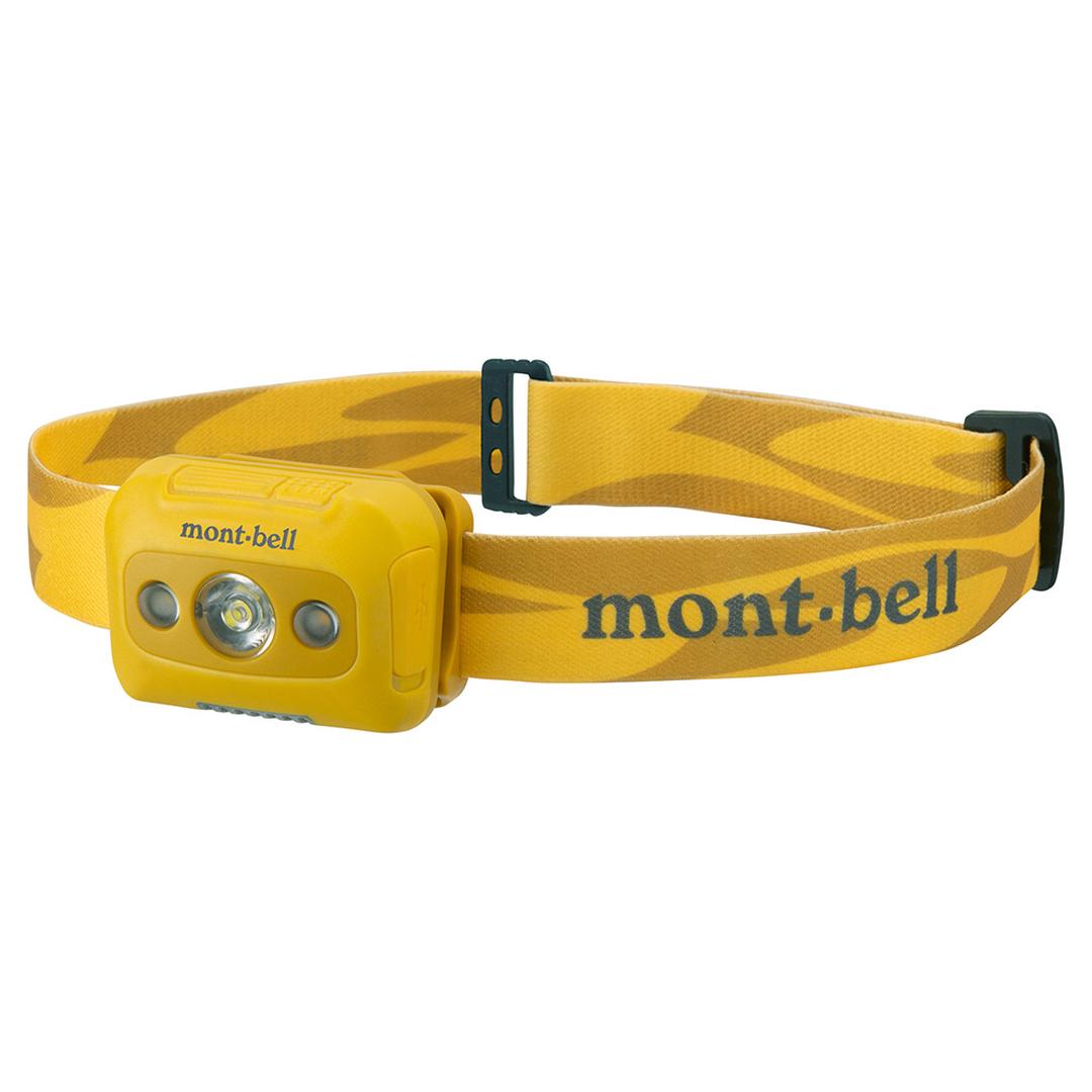 MONTBELLMontbell Rechargeable Power Headlamp Yellow Camping Accessories