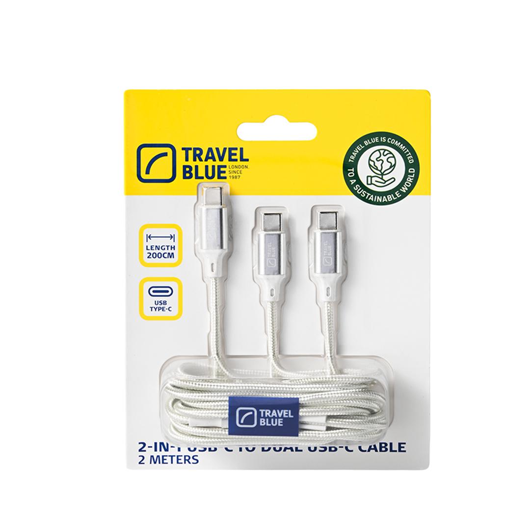 Travel BlueC To 2c Cable 5 Wires 2m Phone Accessories