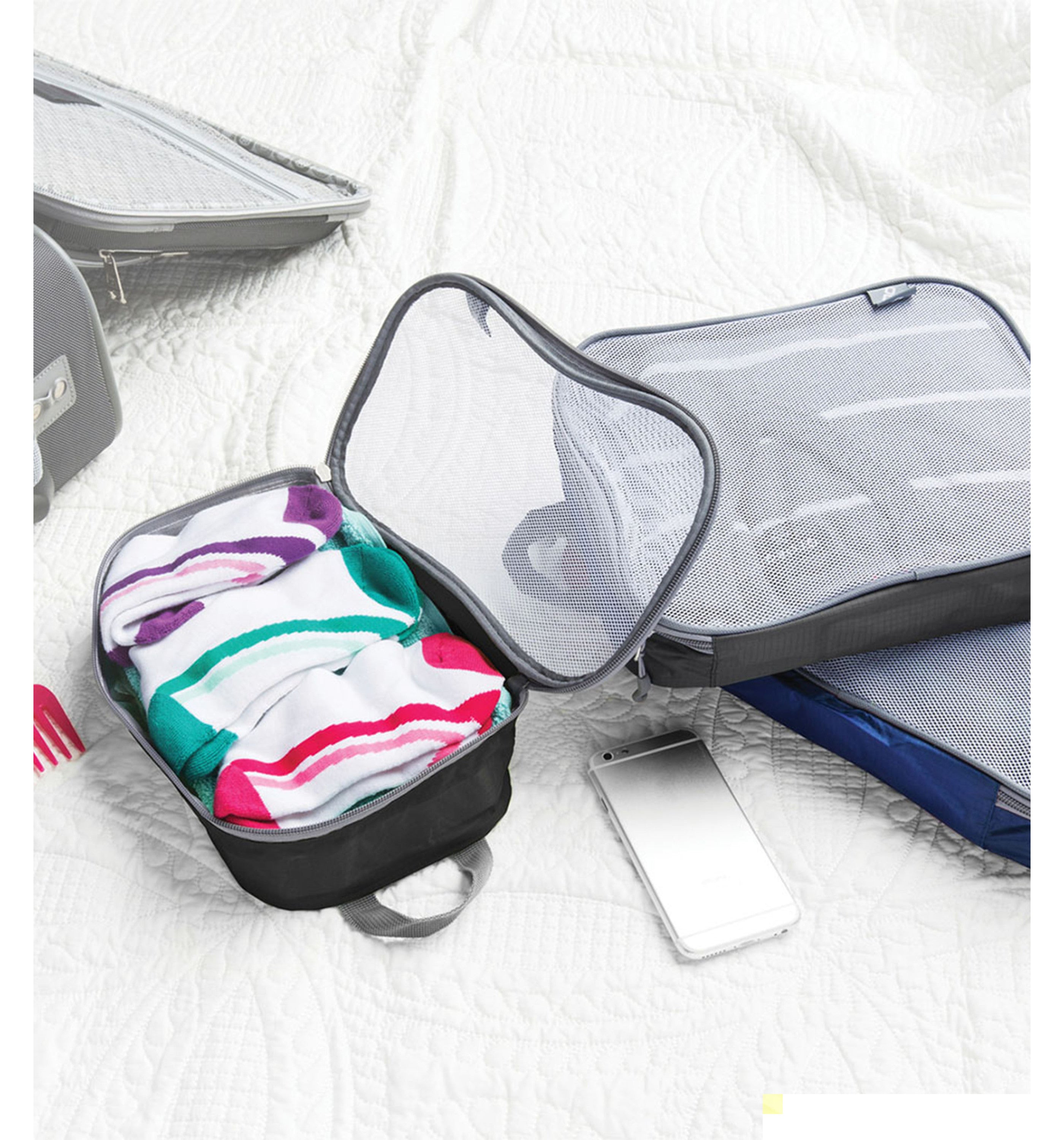 Set Of 3 Packing Organizers