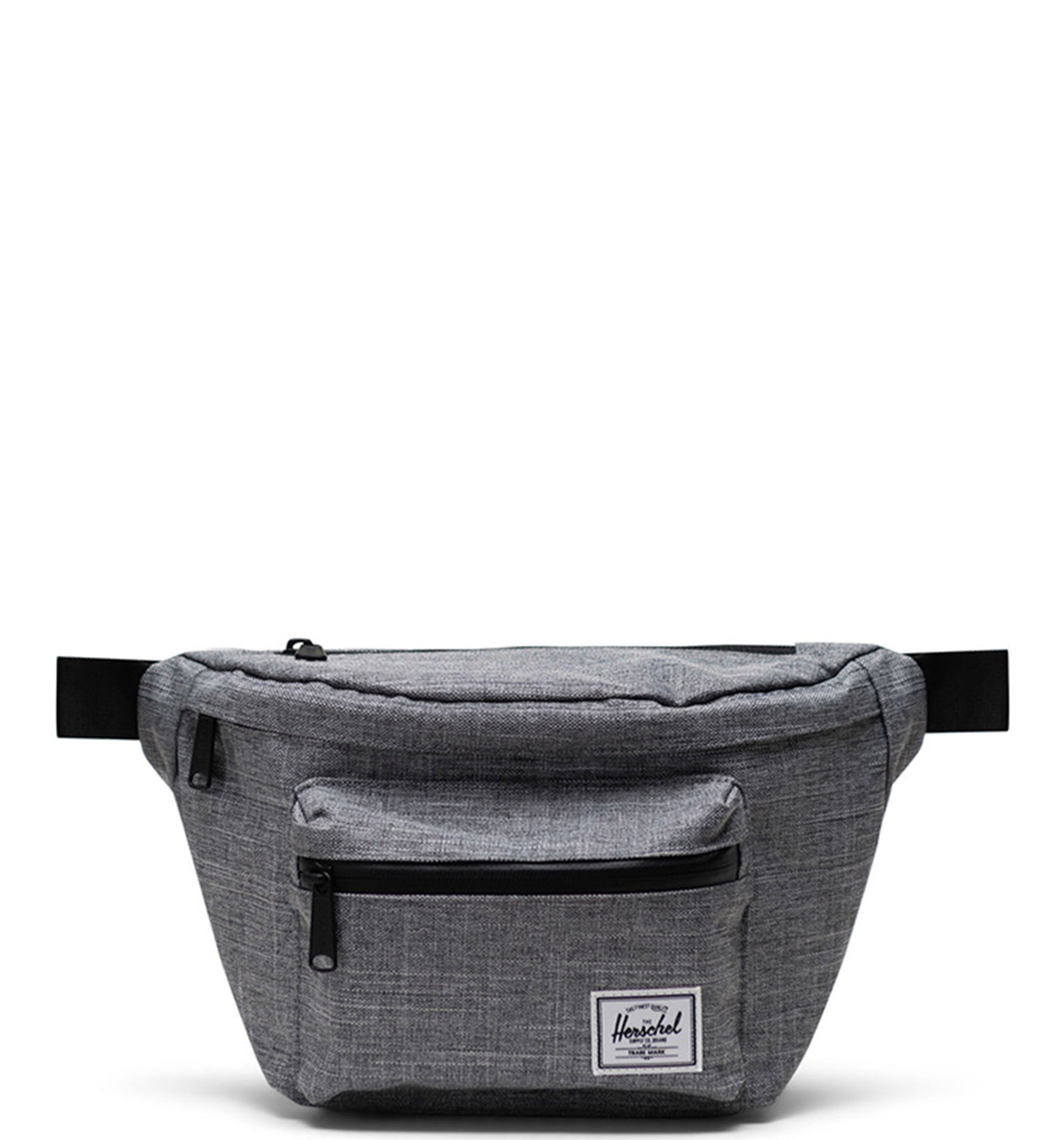 Herschel Pop Quiz Hip Pack Raven Crosshatch