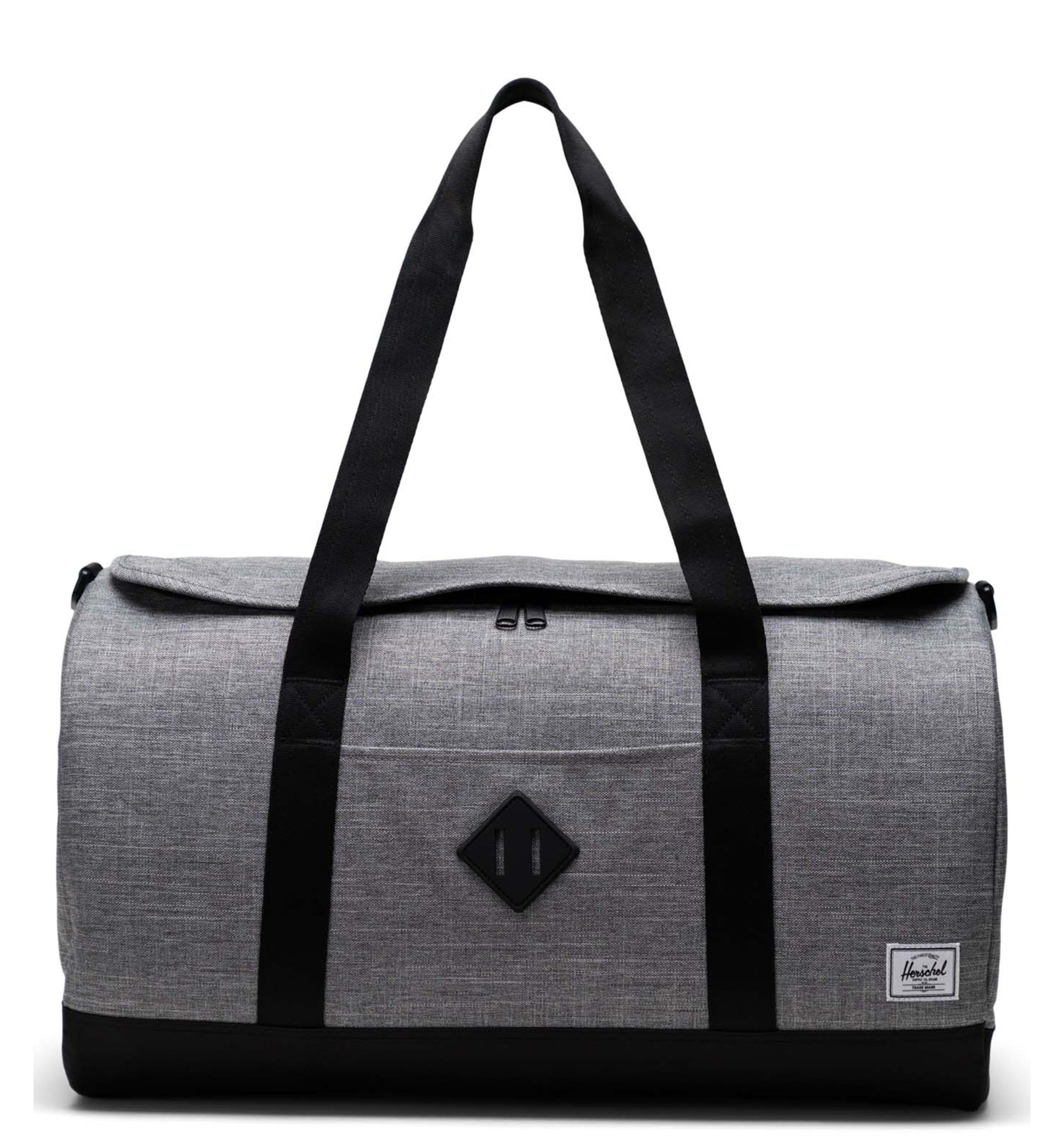 Herschel Heritage Duffle Raven Crosshatch